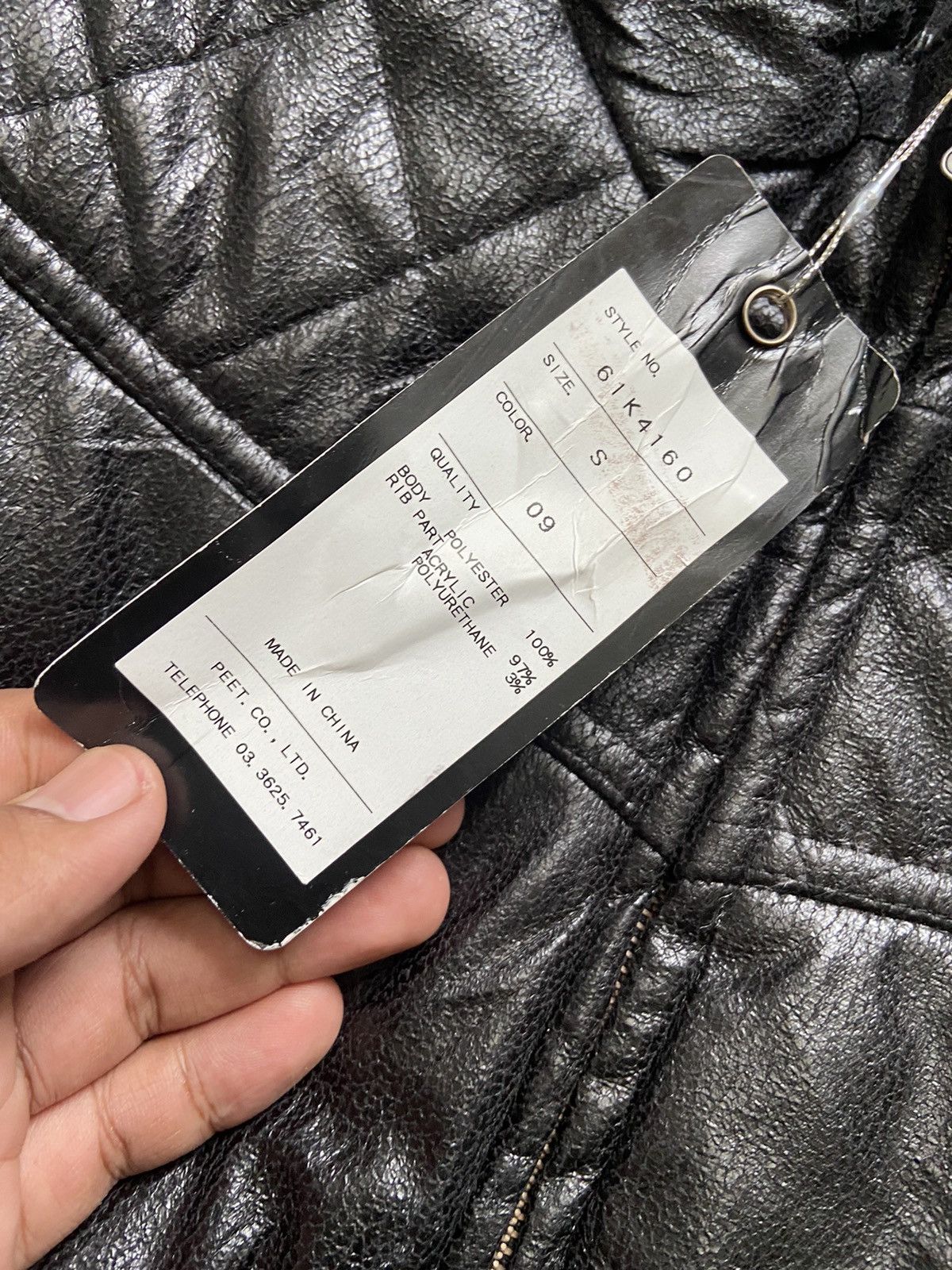 Karl Kani Vintage Karl Kani Golden King Of Black Quilted Riders Jacket Size US S / EU 44-46 / 1 - 9 Thumbnail