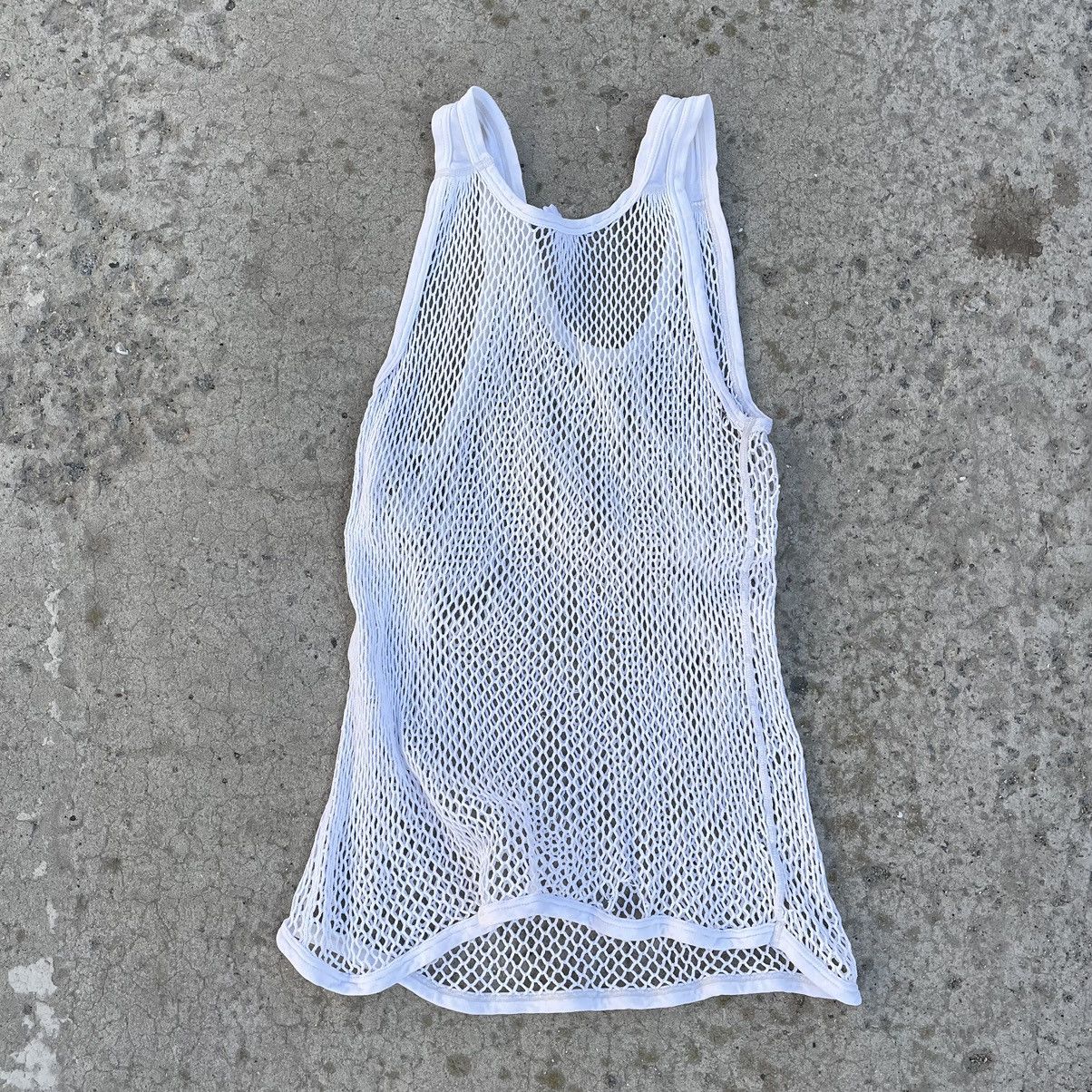 Japanese Brand × Vintage Vintage Tank Top Crochet Strap Y2K 90s Japanese Style Size XL / US 12-14 / IT 48-50 - 3 Thumbnail