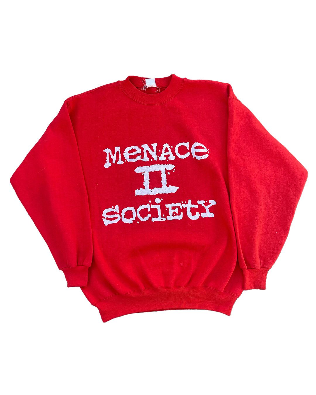 Vintage Vintage 90s Menace II Society Crewneck Size US XL / EU 56 / 4 - 1 Thumbnail