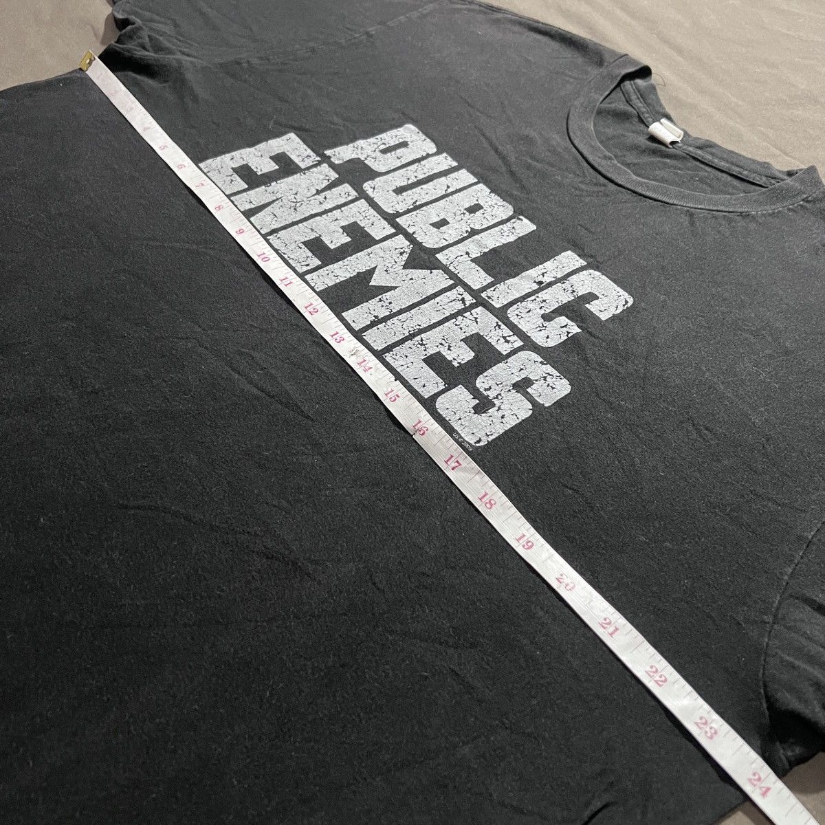 Vintage Vintage Y2K Public Enemies crime drama film Movie Tee Faded Size US XL / EU 56 / 4 - 8 Thumbnail