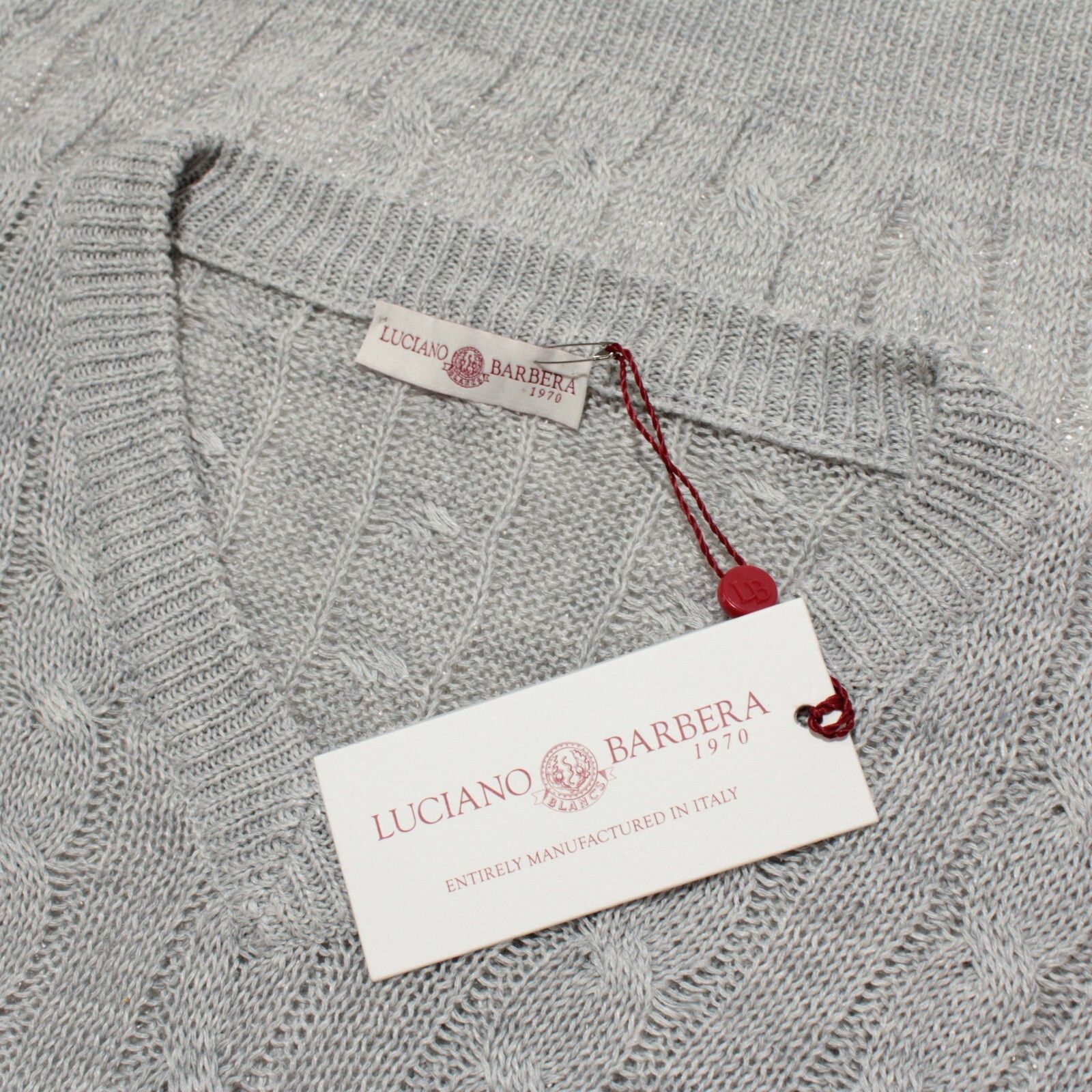Luciano Barbera Luciano Barbera Sweater Size US M in Gray Size US M / EU 48-50 / 2 - 1 Thumbnail