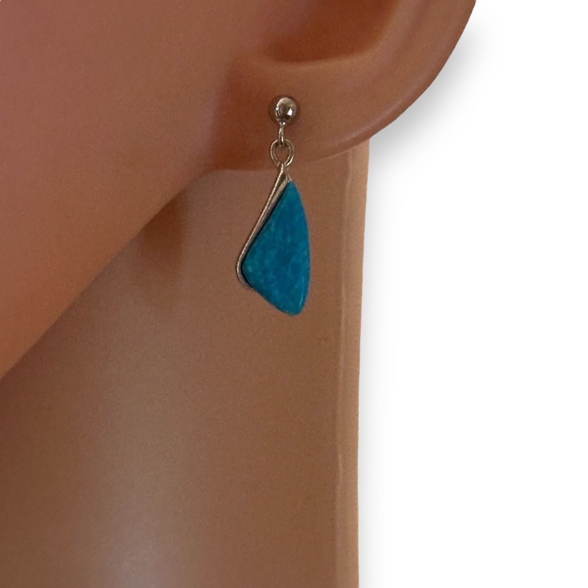 Other Turquoise dangle post earrings Size ONE SIZE - 2 Thumbnail