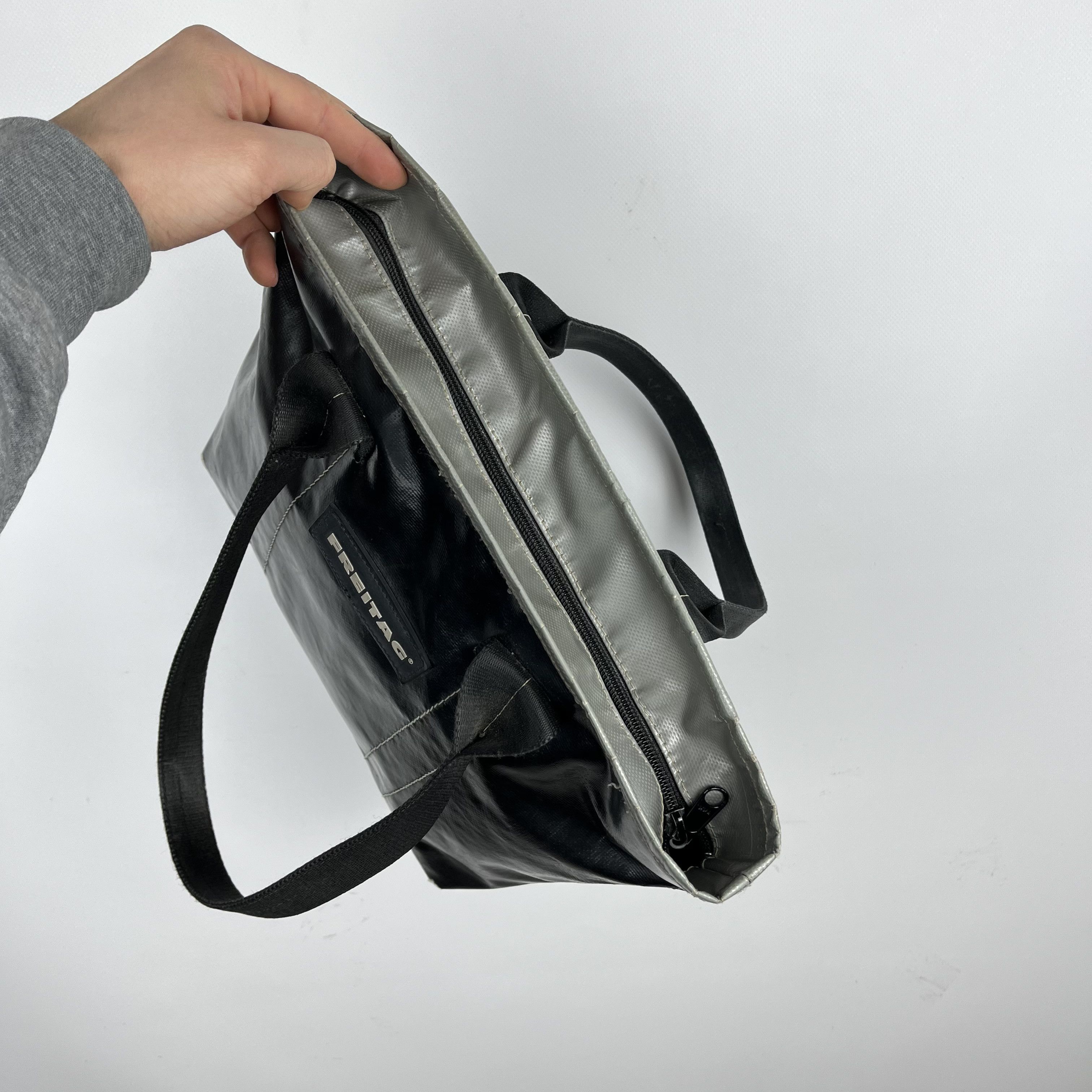 Freitag Freitag Recycled Shoulder Black Tote Bag Size ONE SIZE - 12 Thumbnail