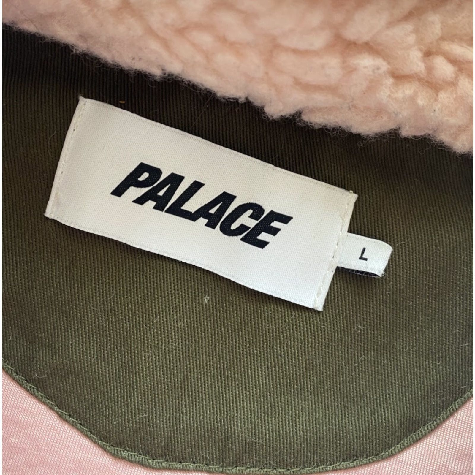 Palace Palace Skateboards Jacket Sherpa Flight Pink Men’s L - Regular Outer Shell Polyester, Pink, Jacket, Men, L Size US L / EU 52-54 / 3 - 7 Thumbnail
