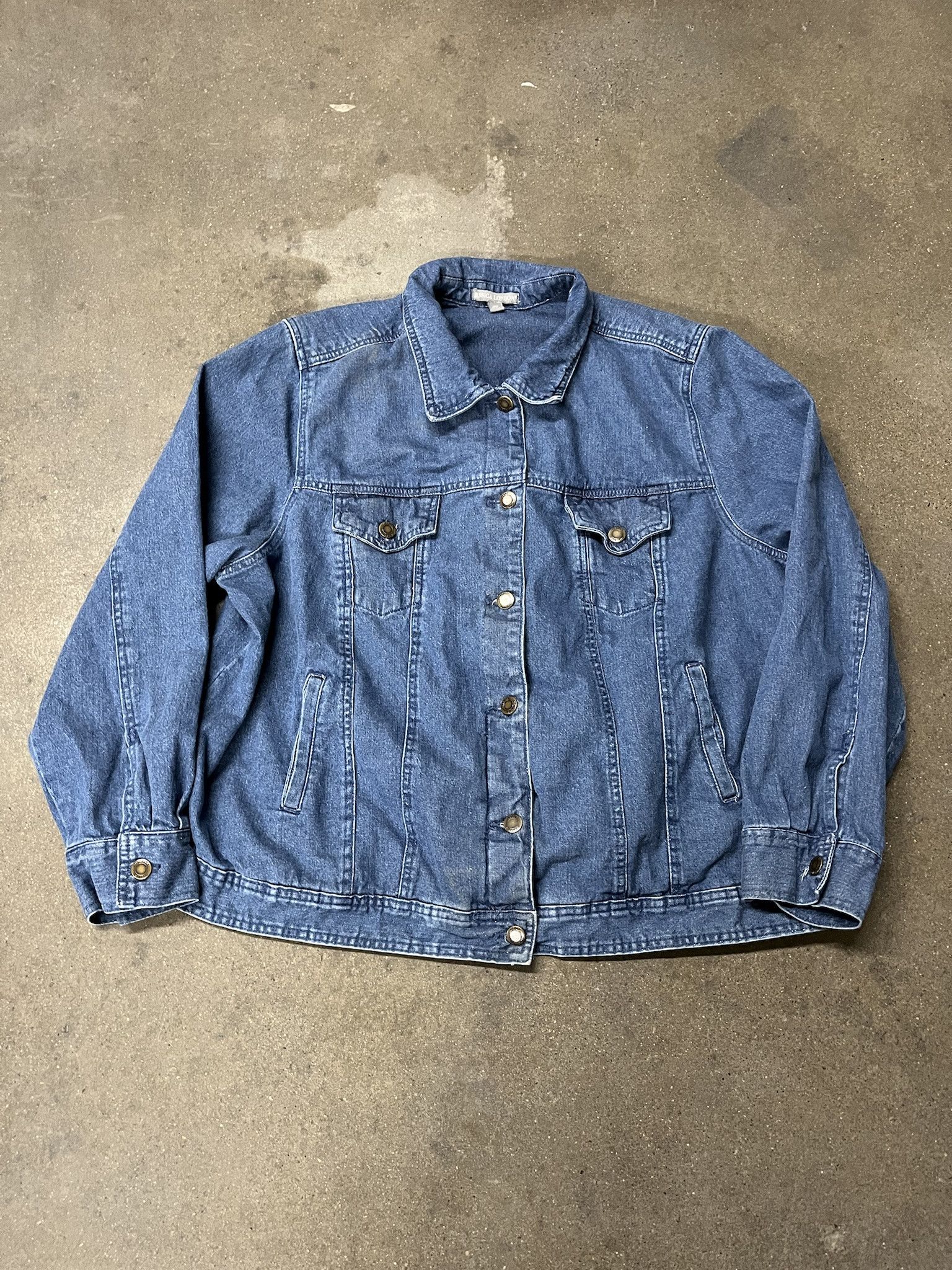Carhartt × Vintage Vintage 2000s Jessica London Denim Jacket Size XL Size US XL / EU 56 / 4 - 1 Thumbnail