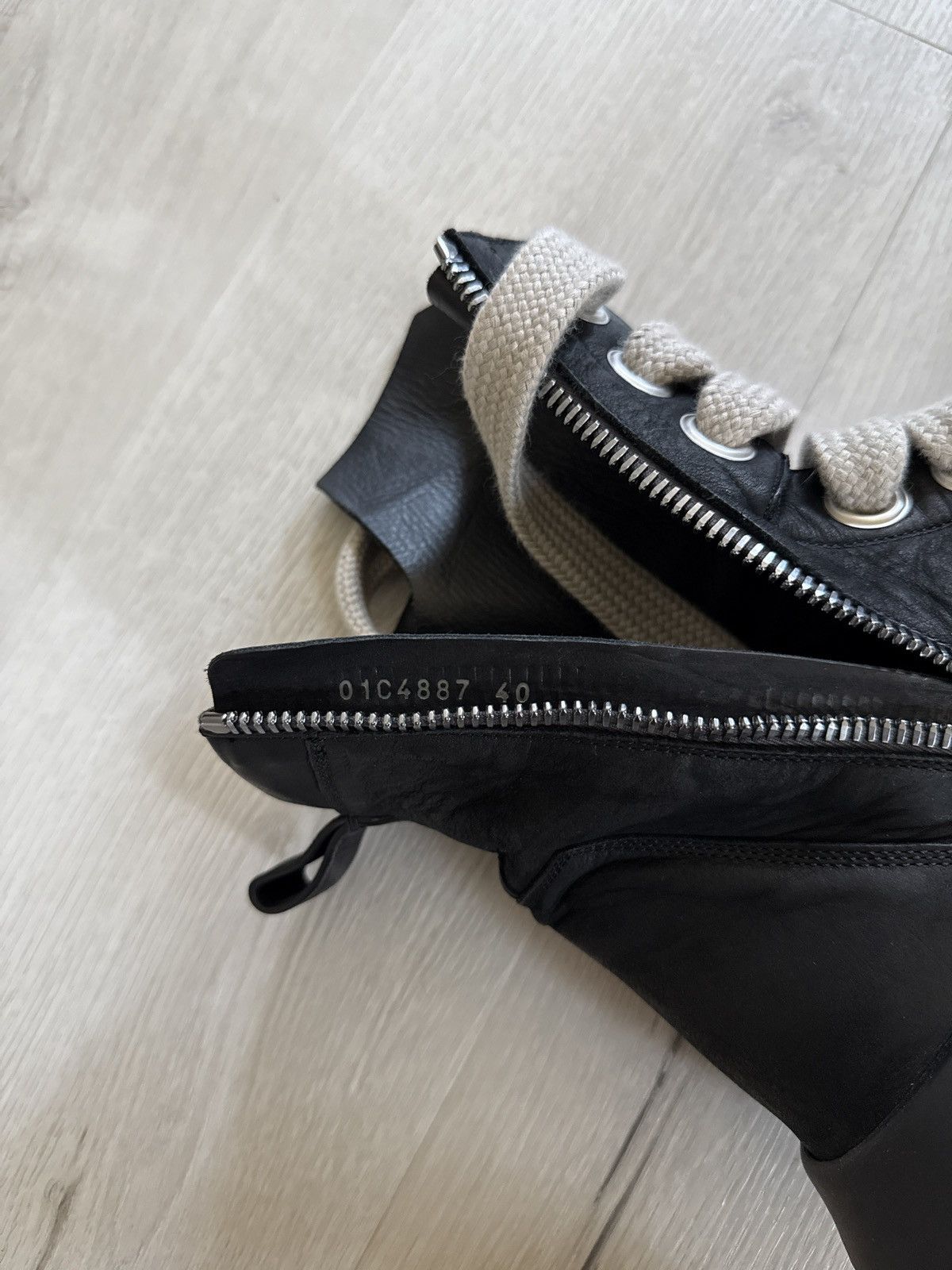 Rick Owens Rick Owens Bozo Tractor Jumbo Laced Boots Size US 7 / EU 40 - 3 Thumbnail