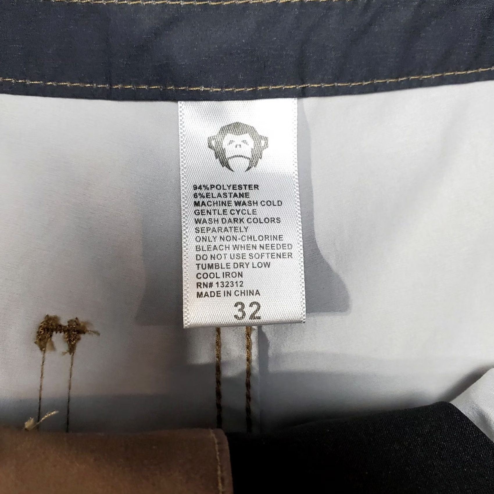 Howler Brothers Howler Bros Board Shorts Mens 32 Brown Retro HB Chargers Surf Trunks Size US 32 / EU 48 - 5 Thumbnail