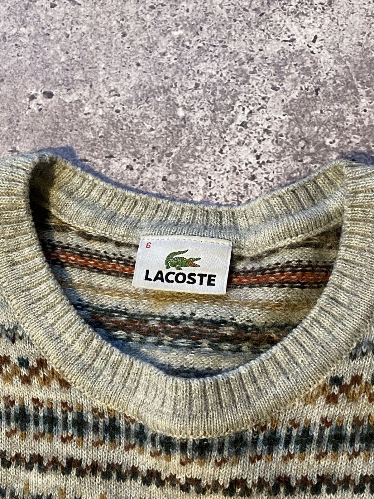 Lacoste Lacoste Vintage Sweater Knit Casual 90s Hype Rare Size US L / EU 52-54 / 3 - 5 Thumbnail