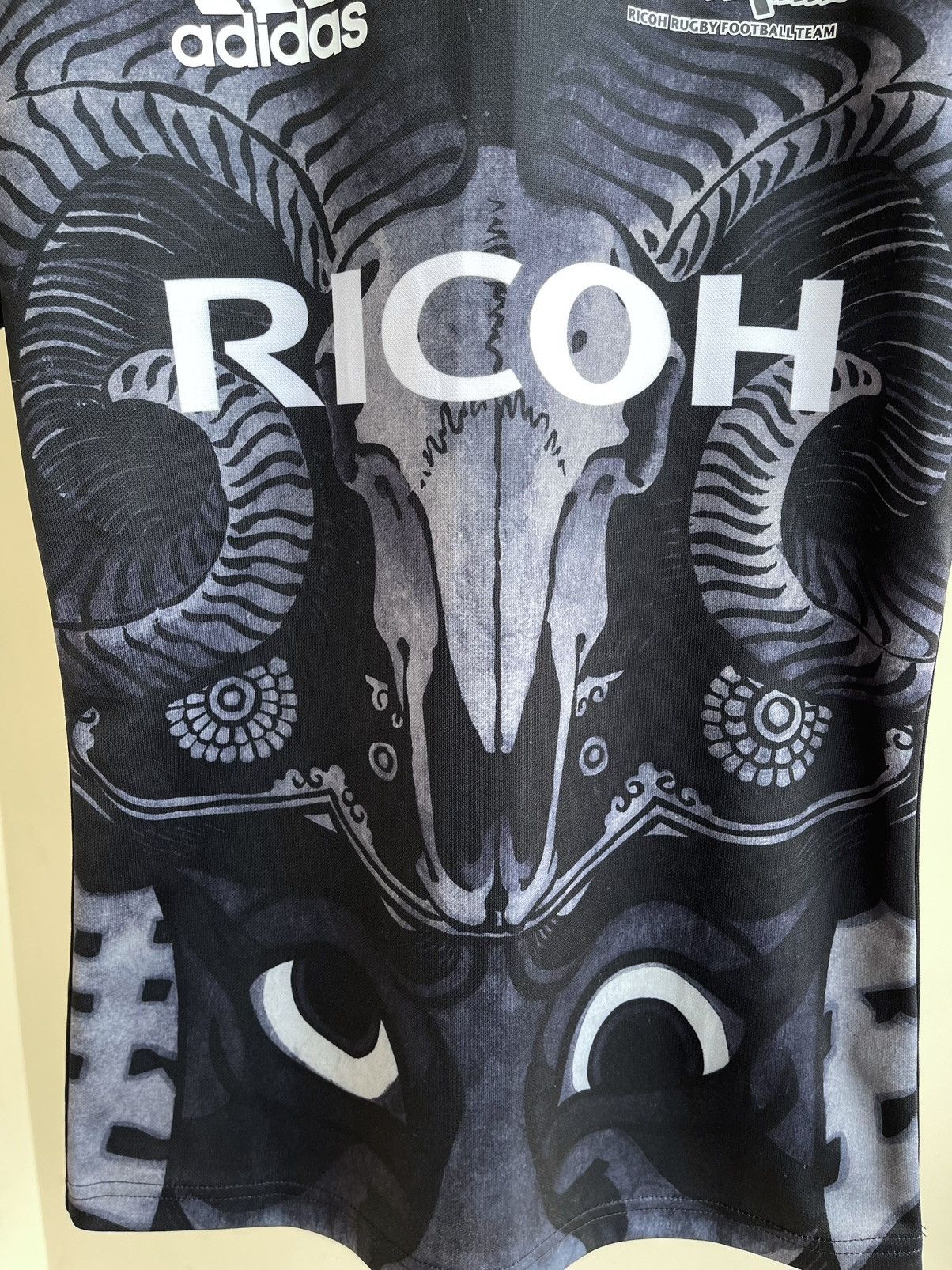 Adidas RICOH Black Rams Tokyo Football Rugby Jersey Adidas 2020 Size US XS / EU 42 / 0 - 6 Thumbnail