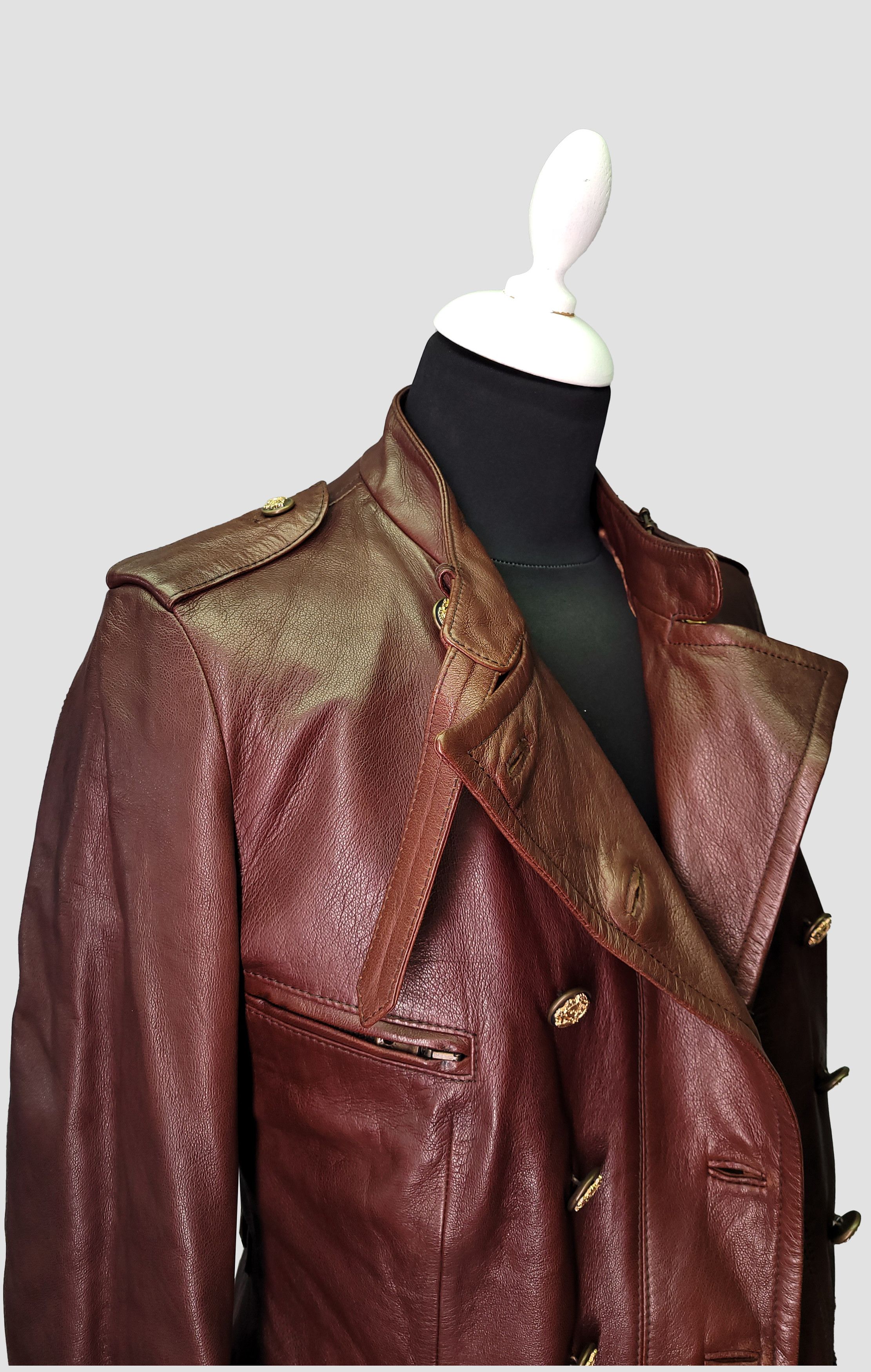 Dolce & Gabbana Dolce & Gabbane _ Italy _ Officer _ Leopard _ Lambskin Size S / US 4 / IT 40 - 4 Thumbnail