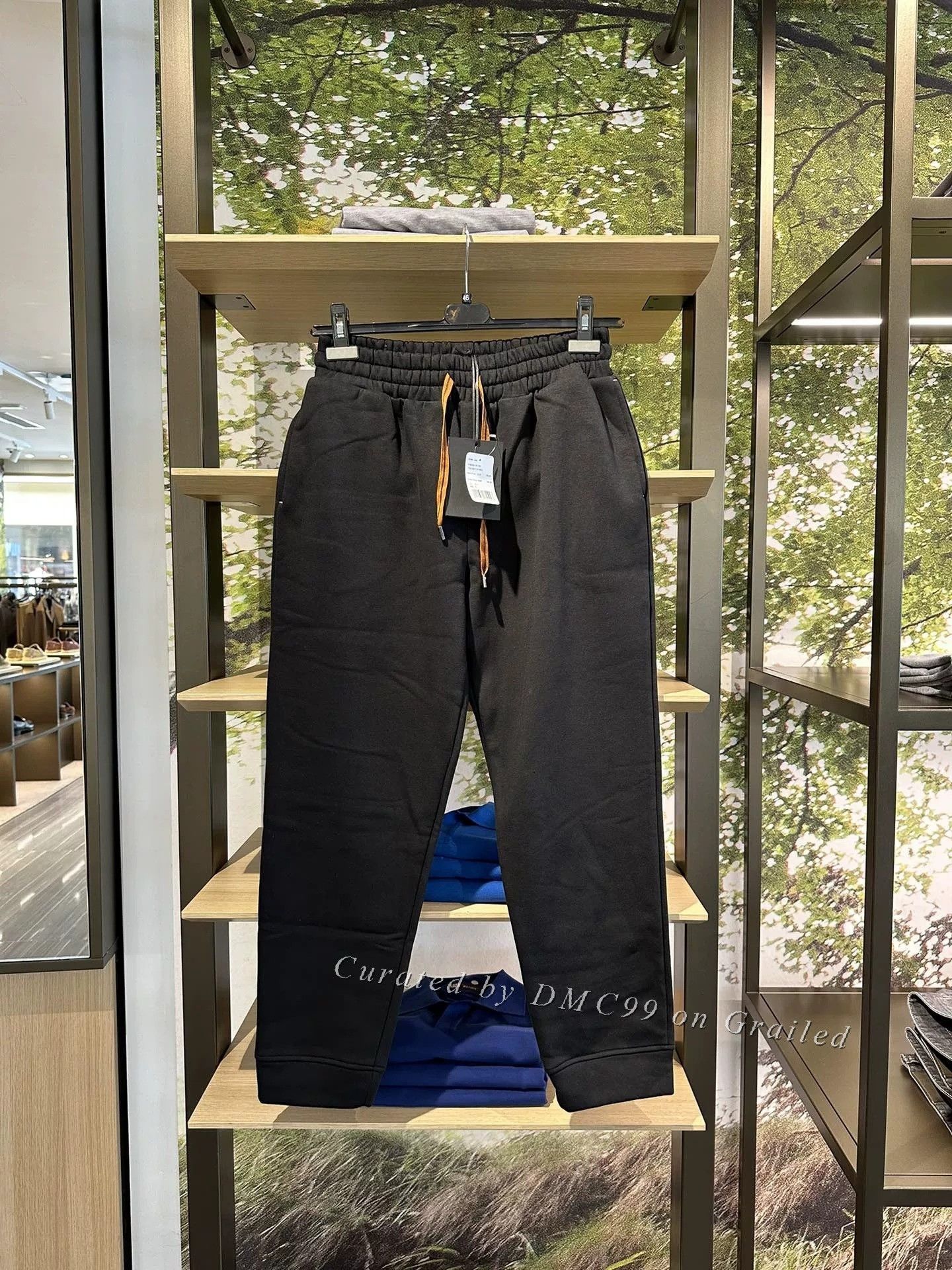 Ermenegildo Zegna Zegna Black Men's Casual Sweatpants Size US 28 / EU 44 - 1 Thumbnail