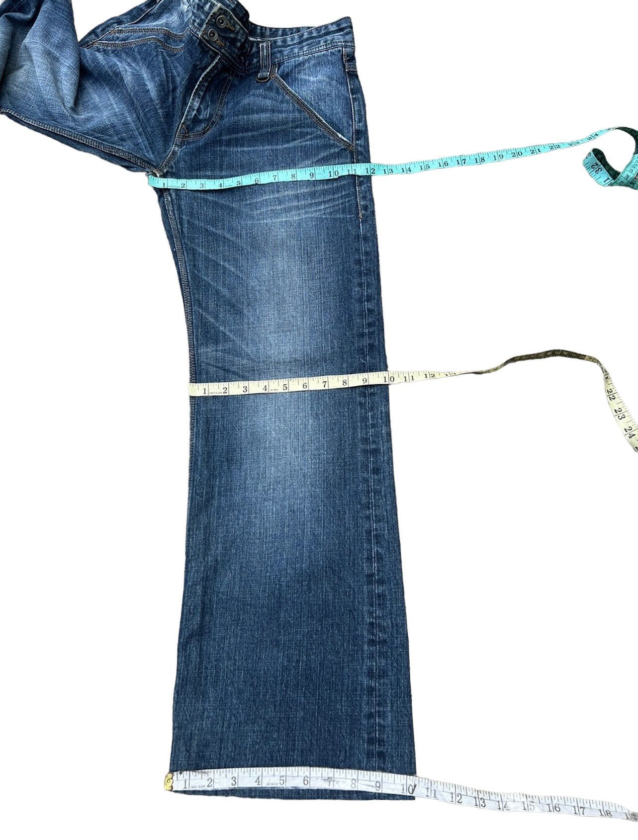 Nicole Club Wide Leg Nicole Club For Men Japan Fade Denim Jeans Size US 32 / EU 48 - 4 Thumbnail