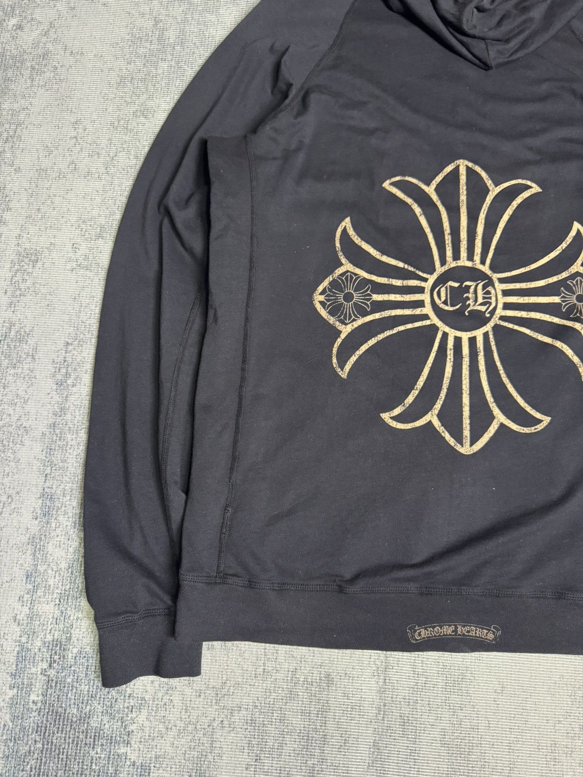 Chrome Hearts RARE! VINTAGE! Zip-up Cross Plus Sweater Size US L / EU 52-54 / 3 - 11 Thumbnail