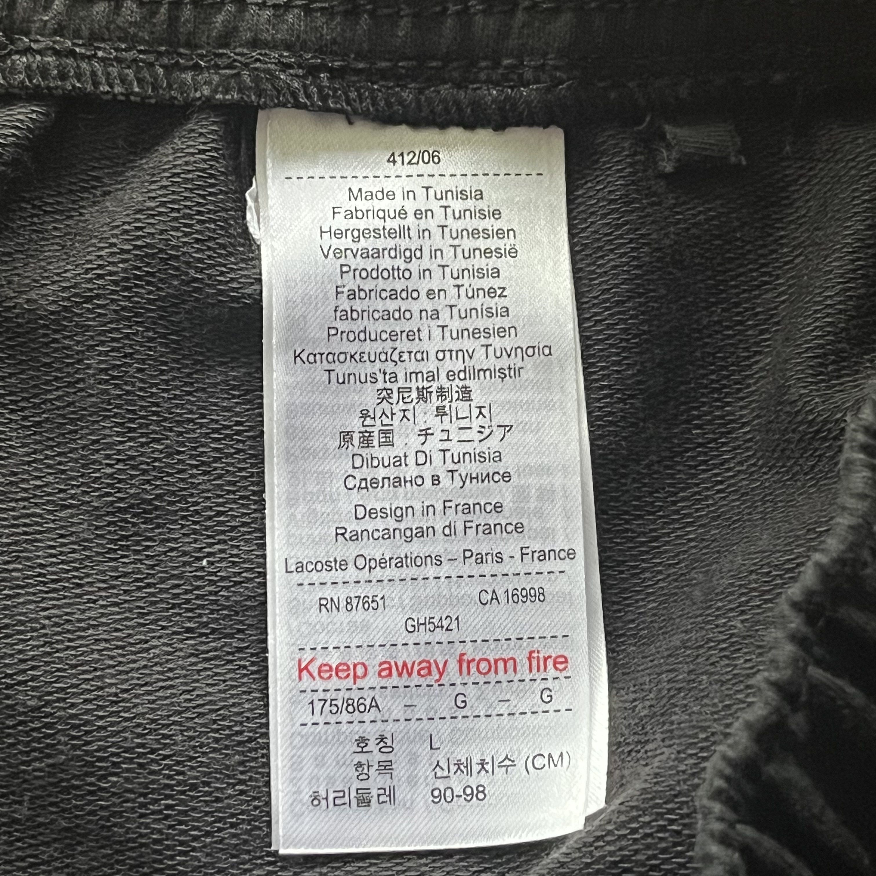 Lacoste Lacoste Loungewear Shorts Size US 38 / EU 54 - 2 Thumbnail