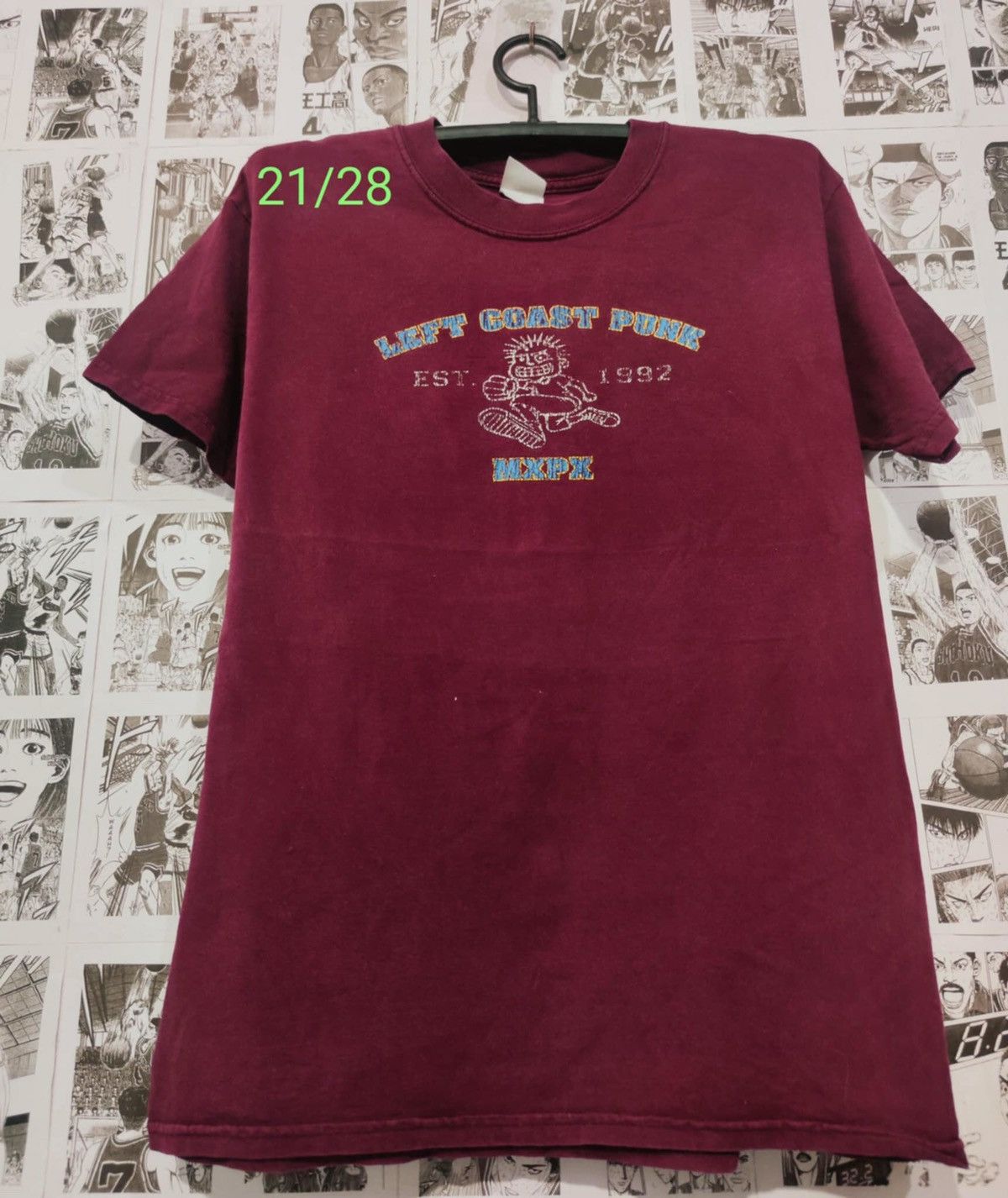 Band Tees × Vintage Vintage MXPX Left Coast Punk Double Stitch Size L Size US L / EU 52-54 / 3 - 1 Thumbnail