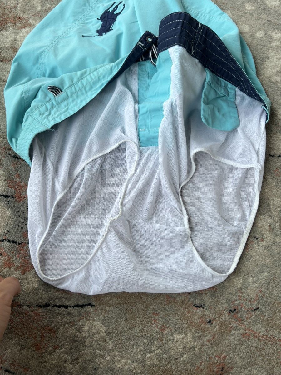 Polo Ralph Lauren Vintage Polo Ralph Lauren Swimming Shorts Size US 36 / EU 52 - 11 Thumbnail