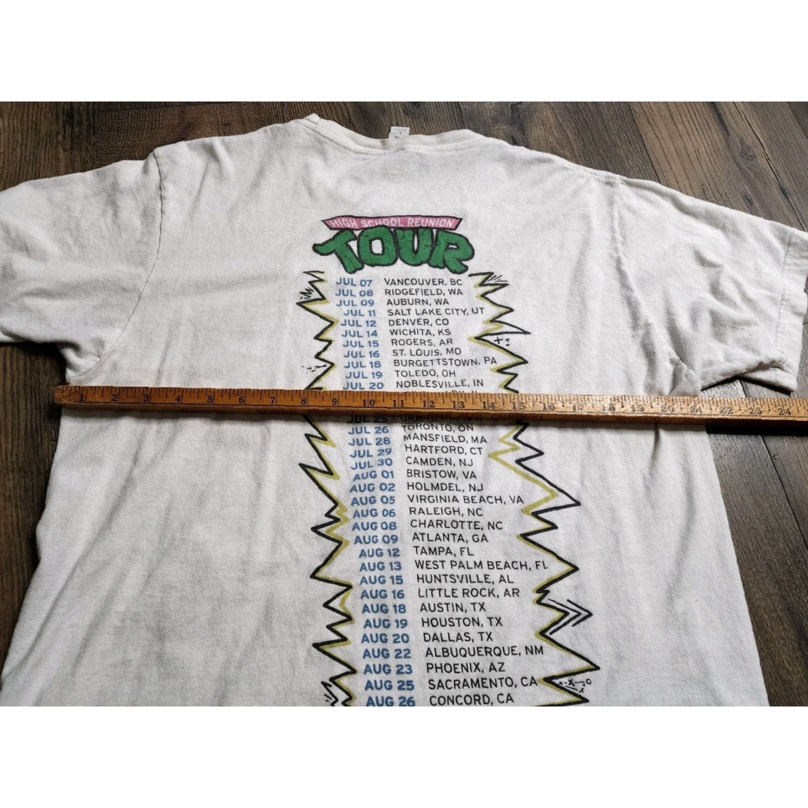 Vintage Vintage Snoop Dogg Hip Hop T-Shirt Men L White Double-Sided Tour 2020s Size US L / EU 52-54 / 3 - 4 Thumbnail