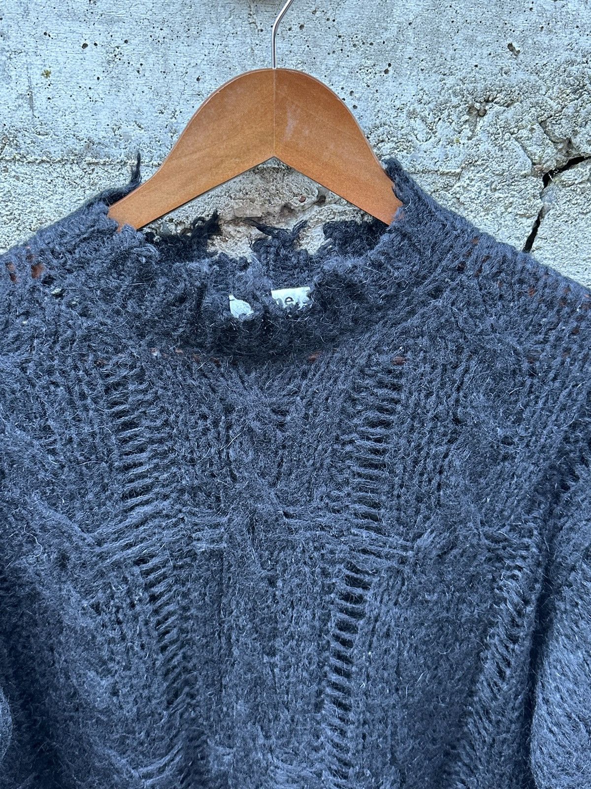Acne Studios RARE GRAIL Acne Studios raw edge grunge sweater Size US M / EU 48-50 / 2 - 3 Thumbnail