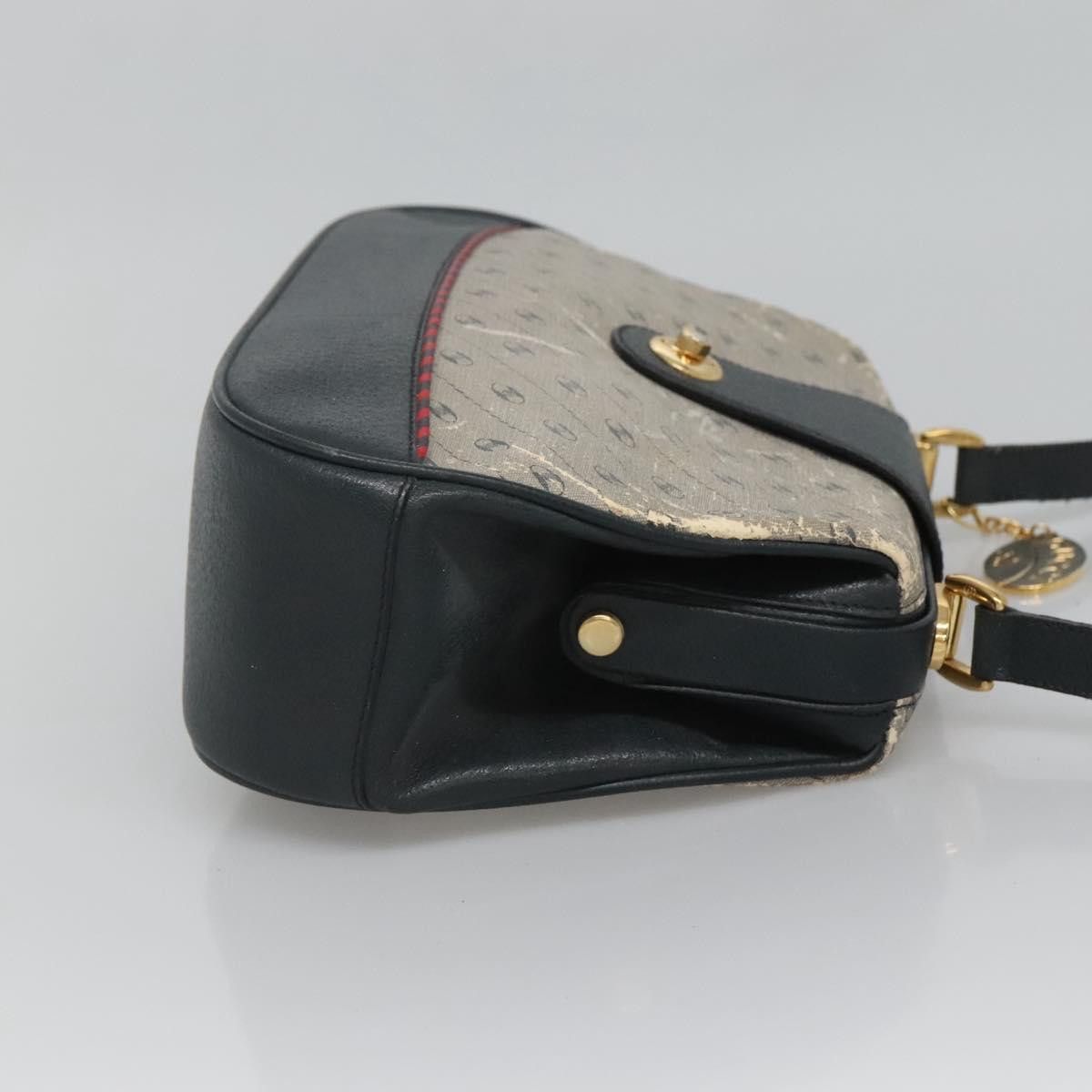 Gucci GUCCI Shoulder Bag Pvc Leather Navy Gold 116 02 107 Size ONE SIZE - 4 Thumbnail