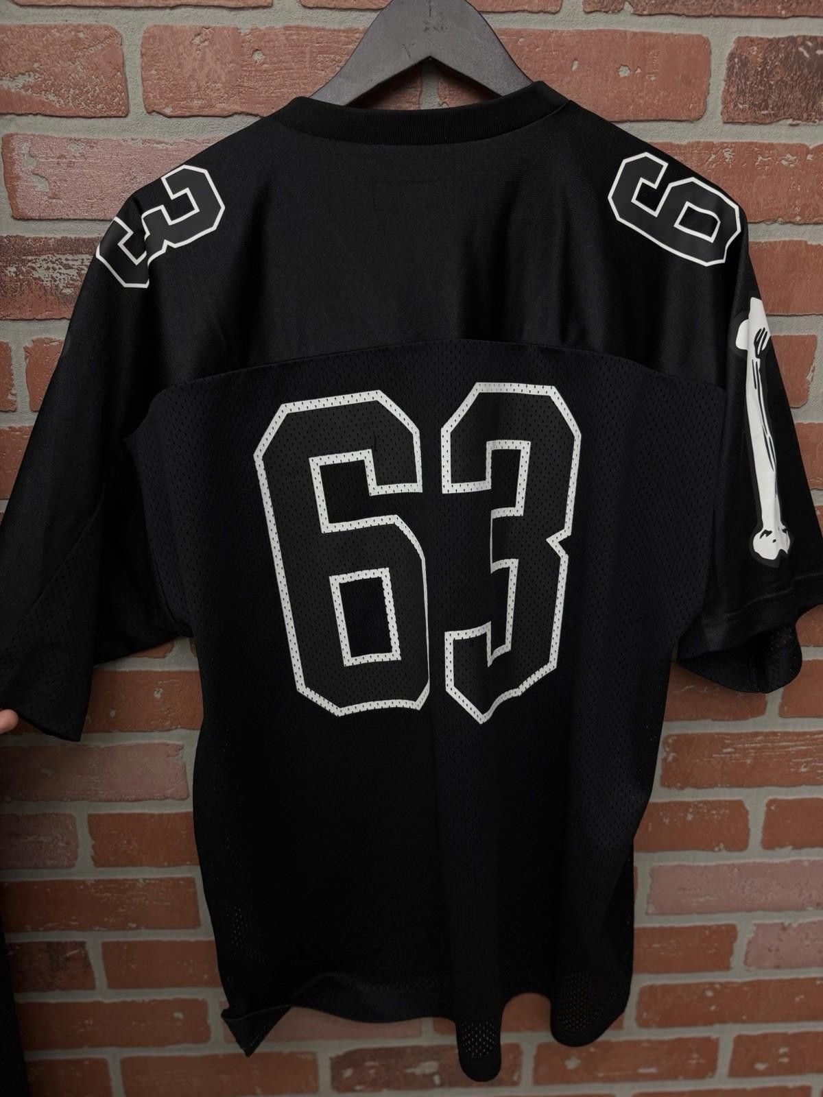 Supreme Size M - Supreme Bones Jersey Black White 100% Authentic Size US L / EU 52-54 / 3 - 6 Thumbnail