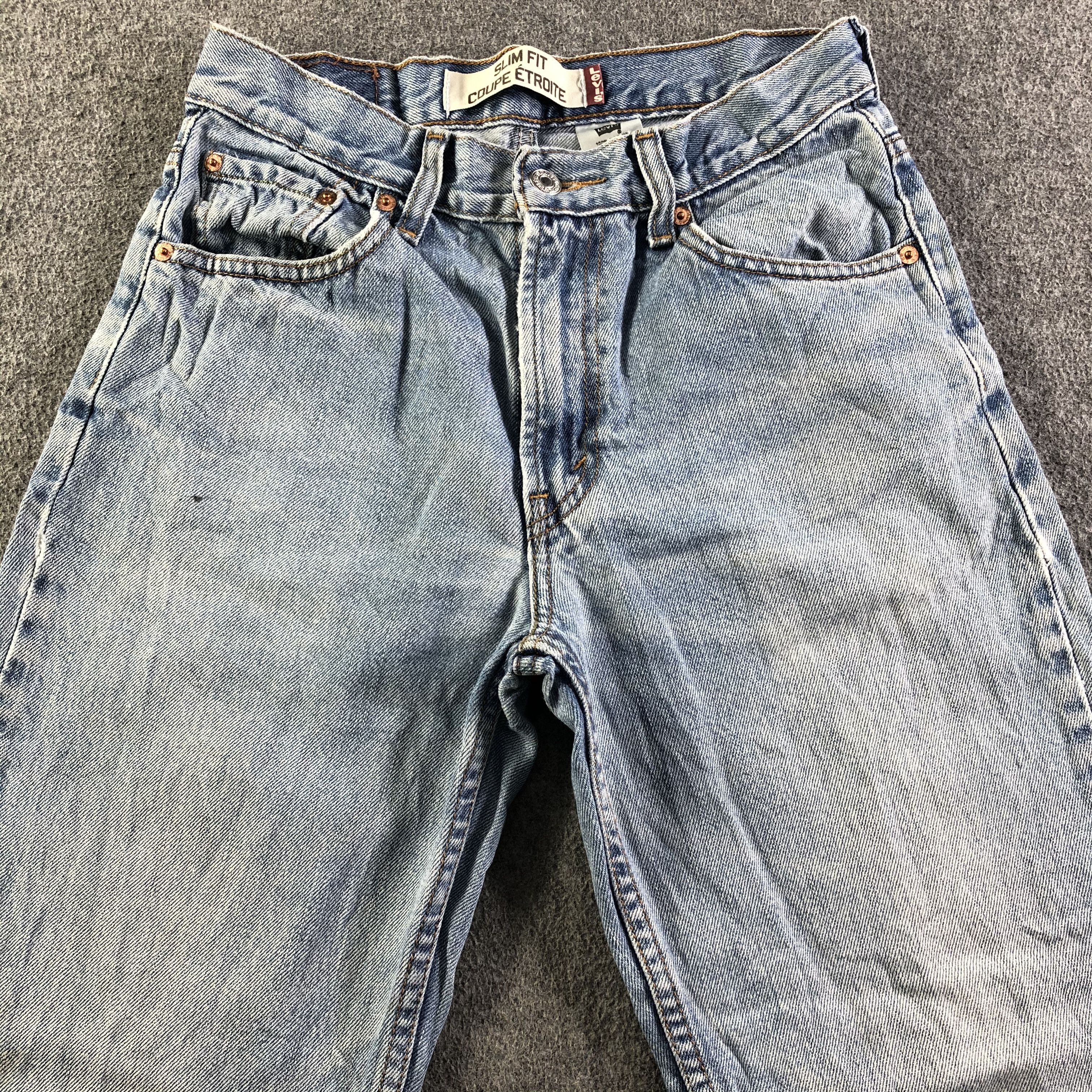 Levi's Vintage Blue Wash Levis 516 Jeans-J4220 Size US 28 / EU 44 - 3 Thumbnail