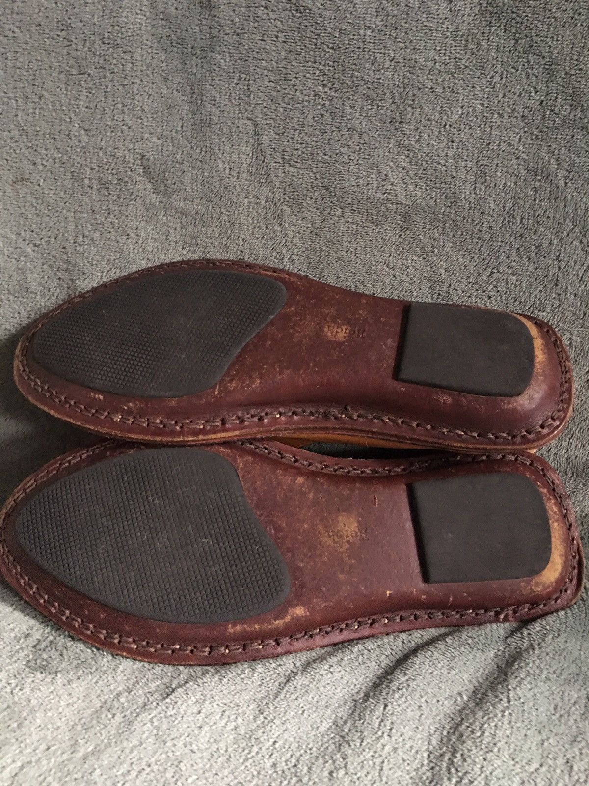 Designer Heich Italy Light Brown Leather Men’s Loafers Shoes EU 40 Size US 7 / EU 40 - 9 Thumbnail