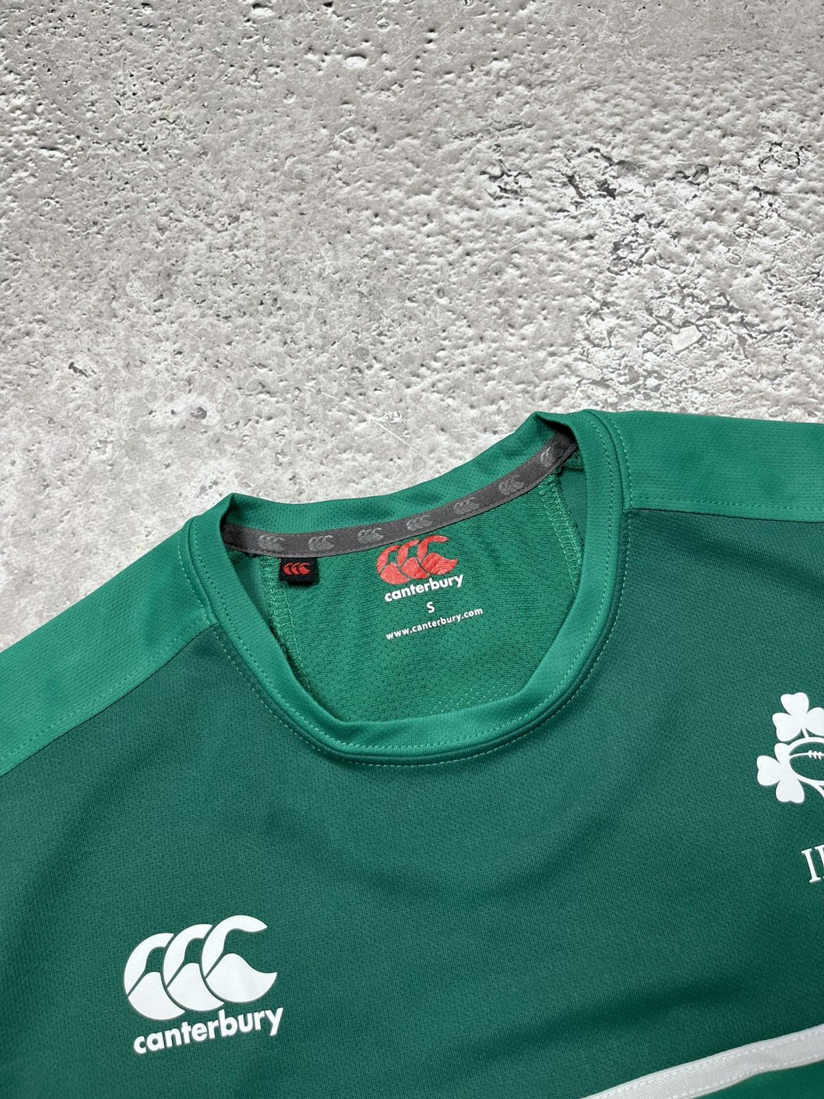 Canterbury of New Zealand Canterbury IRFU Ireland Rugby Green Jersey Shirt Size S Size US S / EU 44-46 / 1 - 6 Thumbnail