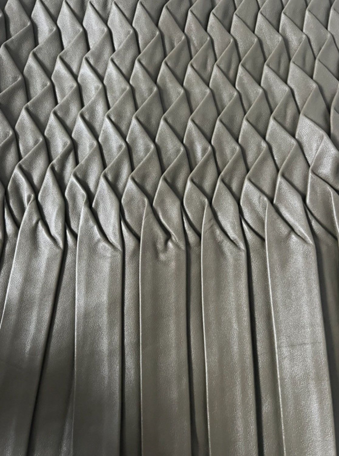 Other Khaki Jay Ahr leather skirt Size 25" / US 0 / IT 36 - 4 Thumbnail