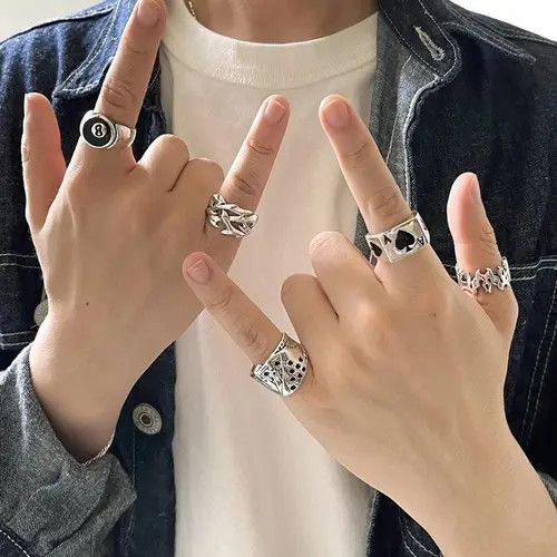 Jewelry Minami x Azumi 5pcs Rings Set Size ONE SIZE - 7 Thumbnail