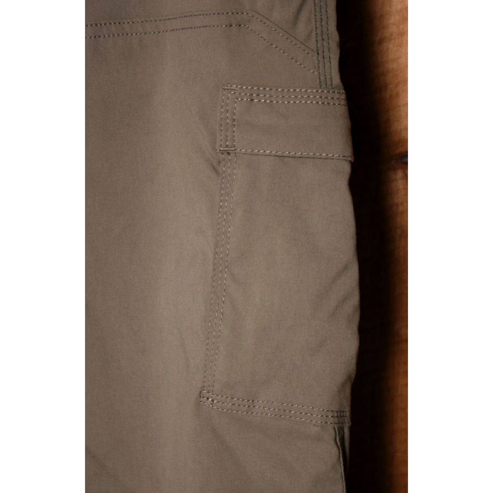 Prana prAna Zion Beige Stretch Nylon Roll-Up Cargo Pants Sz 30 Mens Inseam 29.5" Belted Size US 30 / EU 46 - 3 Thumbnail
