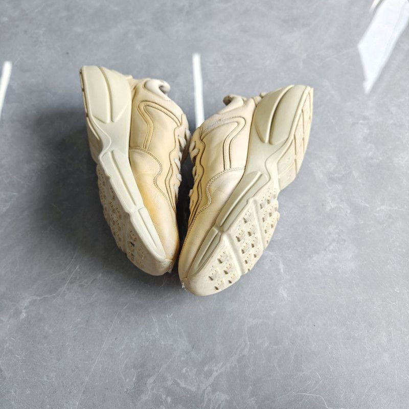 Gucci Gucci Rhyton Logo Cream Low-Top Sneakers - Size US 8 / EU 41 - 8 Thumbnail
