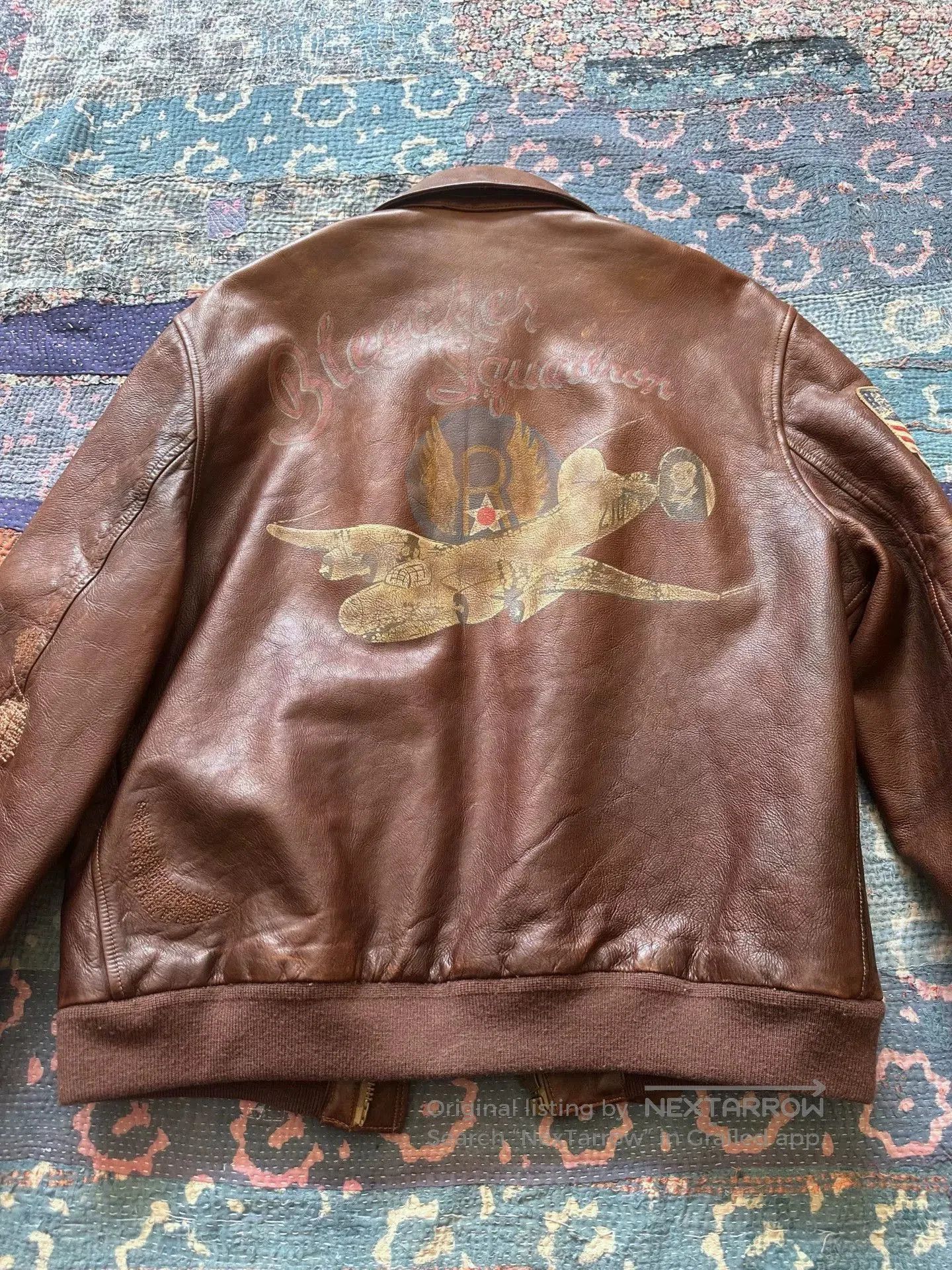 Polo Ralph Lauren Polo Ralph Lauren A2 Leather Jacket. Size US L / EU 52-54 / 3 - 2 Thumbnail