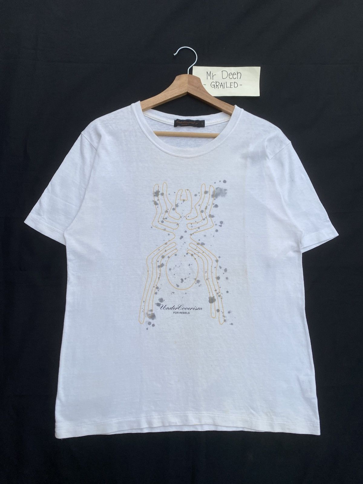 Fragment Design × Undercover RARE!! Undercoverism X Fragment Designt Mens Tee Size US L / EU 52-54 / 3 - 20 Thumbnail