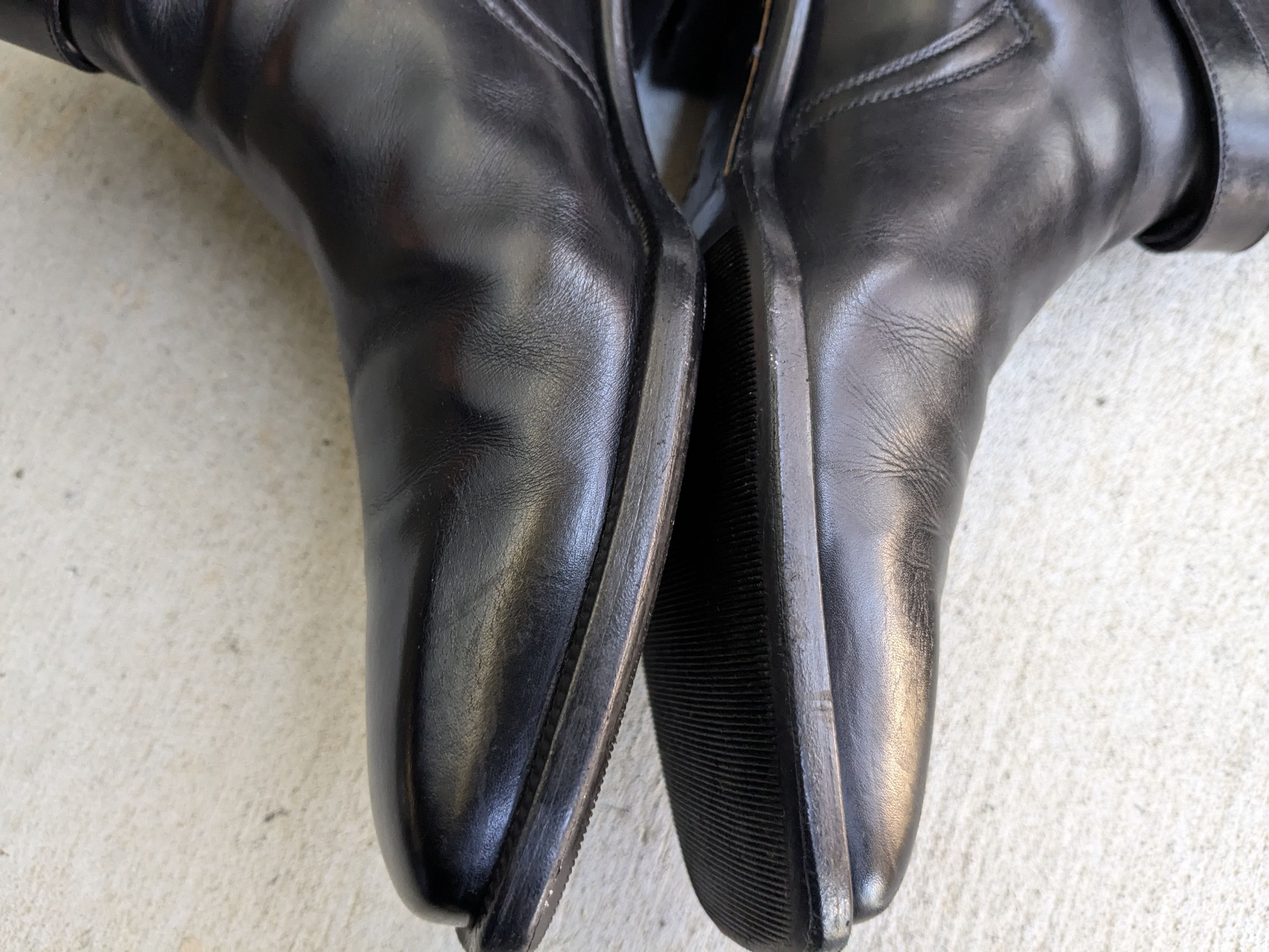 Louis Vuitton Louis Vuitton Jodhpur Boots Black Leather 9 Buckle Size US 9 / EU 42 - 8 Thumbnail