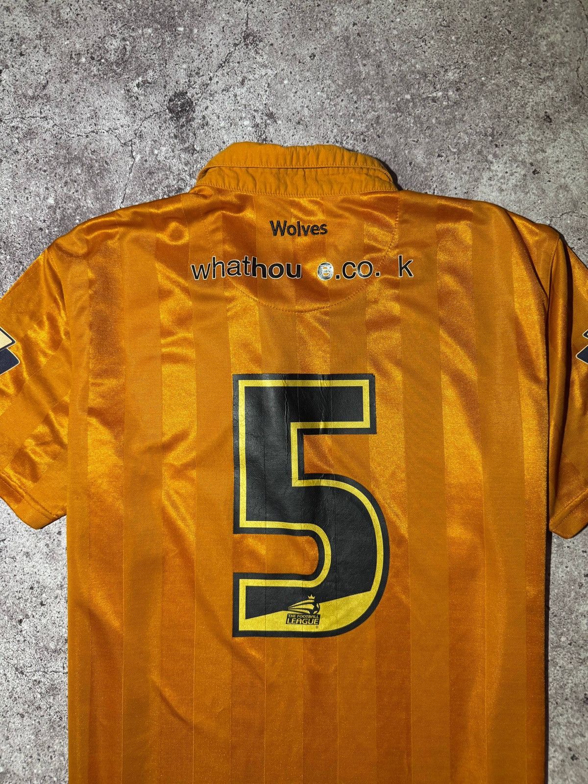 Vintage Wolves 2012/13 Home Football T-Shirt Soccer Jersey Size L Size US L / EU 52-54 / 3 - 12 Thumbnail
