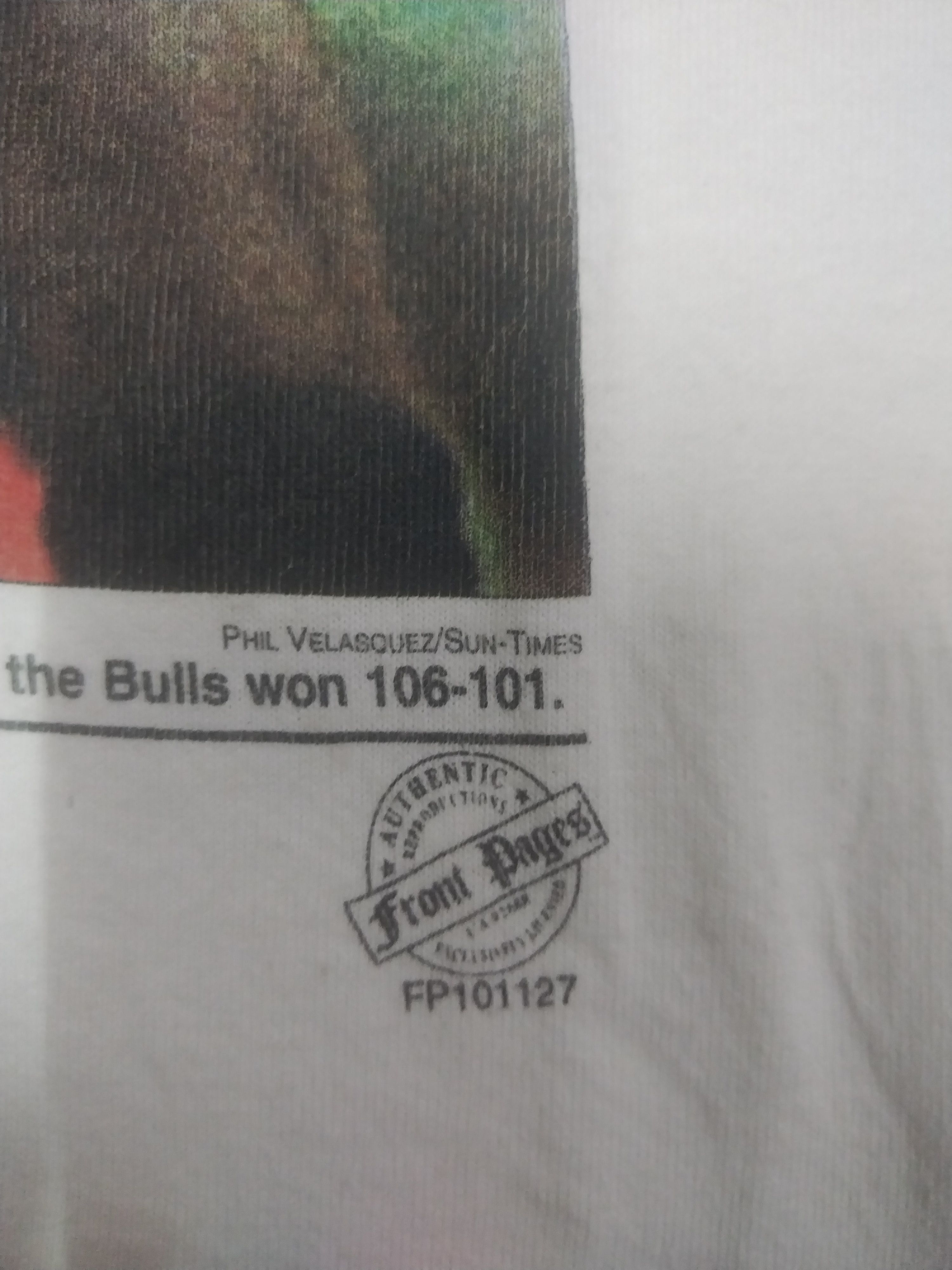 Fruit Of The Loom Vintage 1996 michael jordan Size US L / EU 52-54 / 3 - 4 Thumbnail