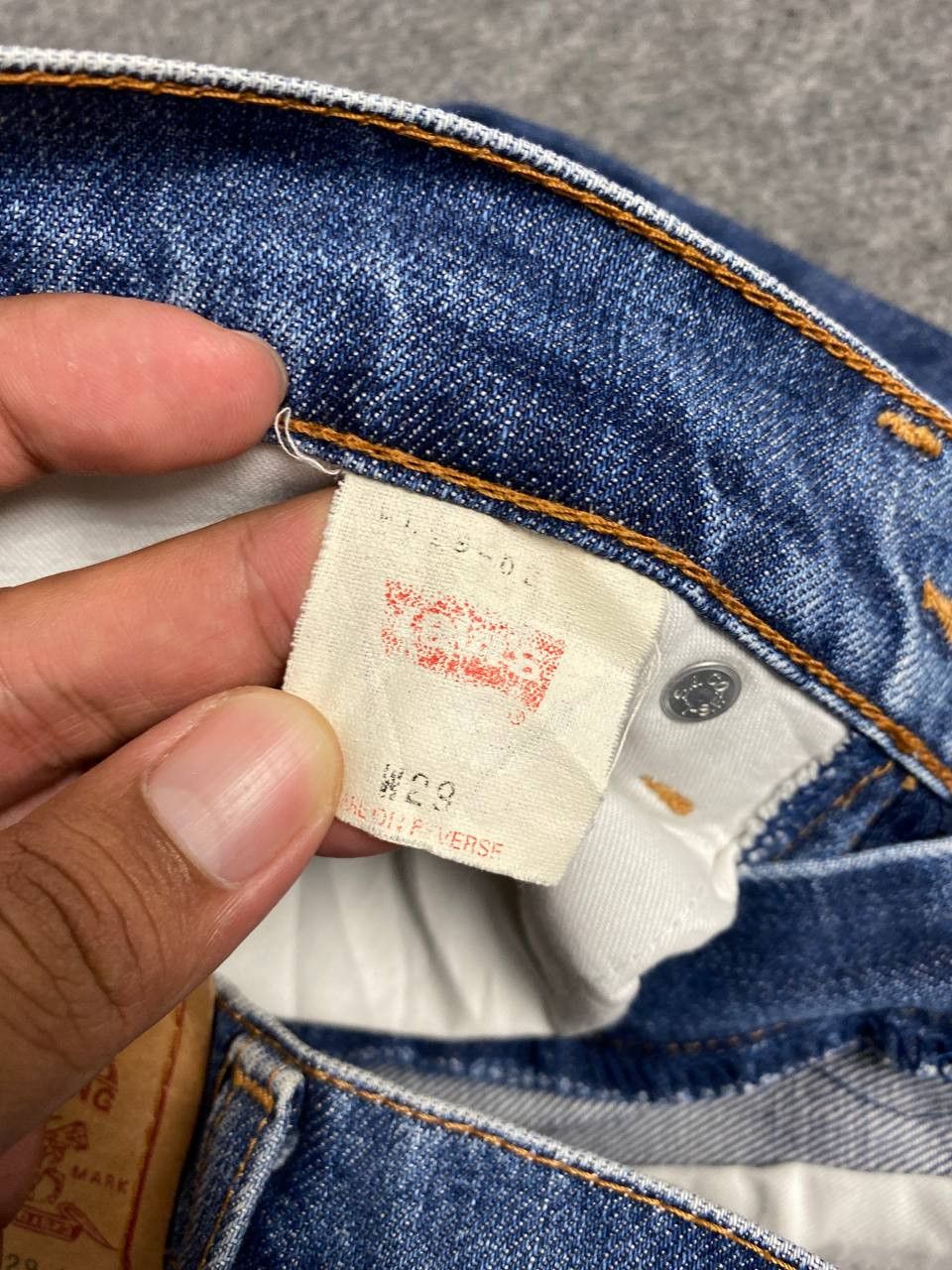 Levi's vintage levis 519 high waist denim nice design Size US 28 / EU 44 - 11 Thumbnail