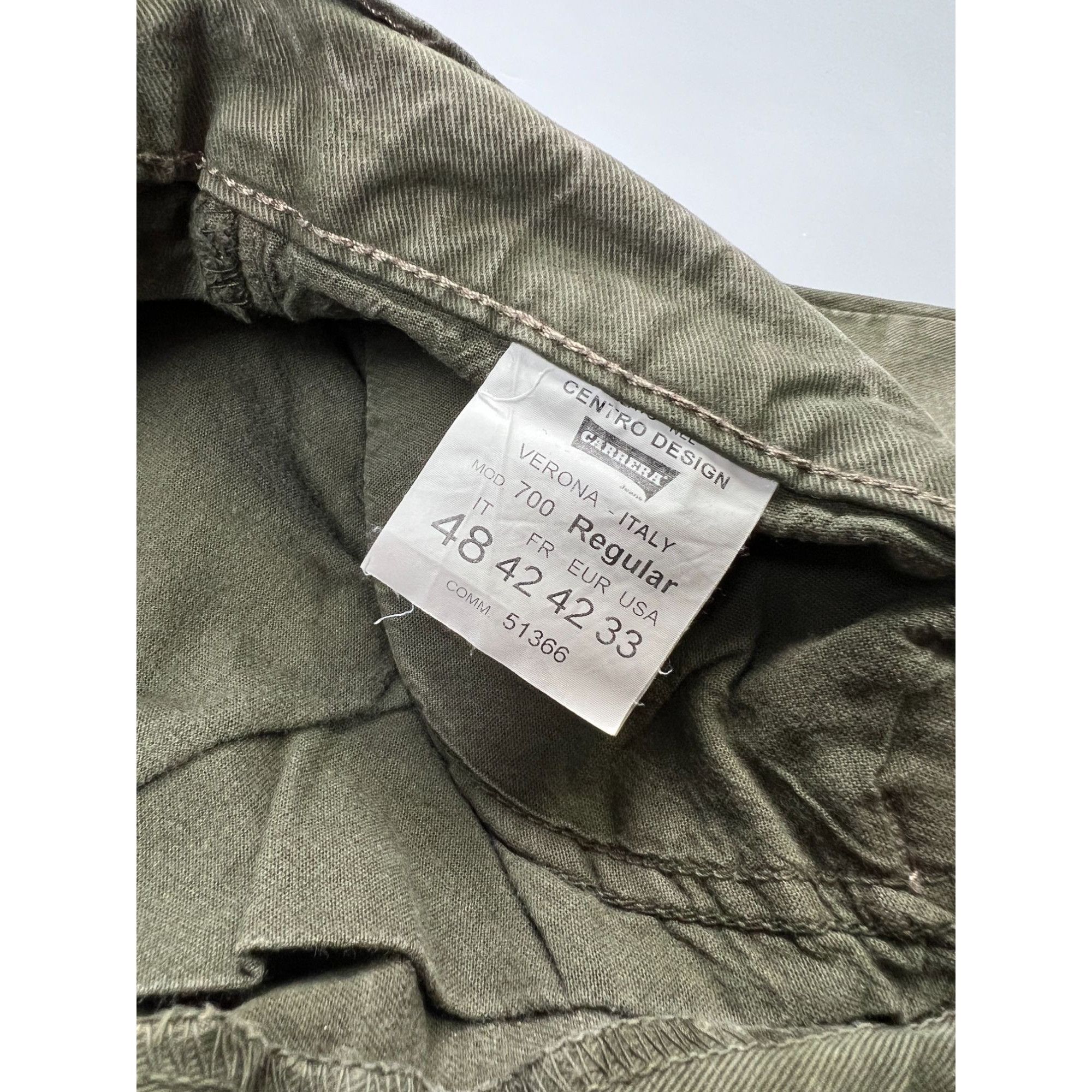 Carrera Carrera Green Denim Jeans Pants (Y0954) Size US 33 - 7 Thumbnail
