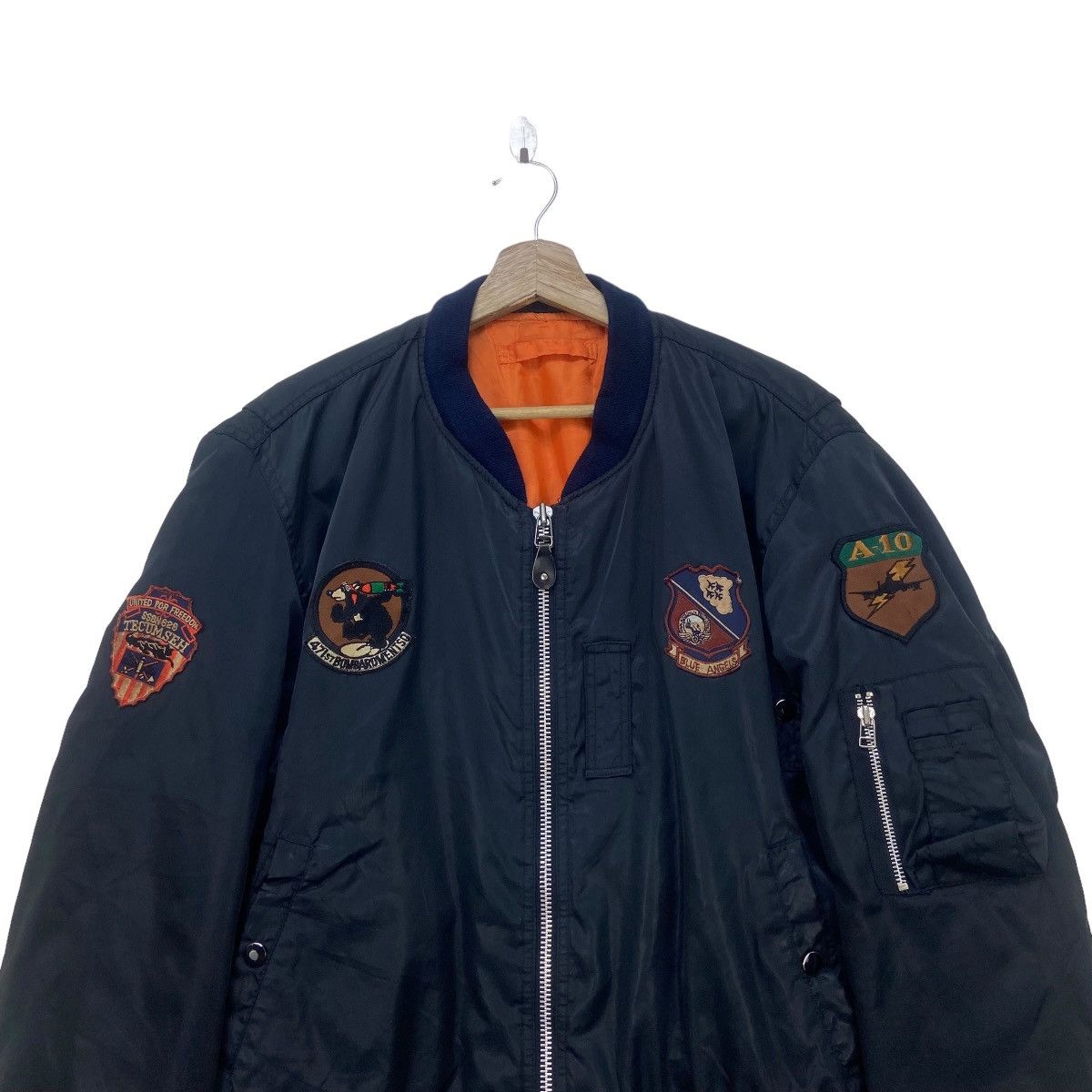 Japanese Brand Mac Hope US Air Force A-10 Fighter Bomber Jacket Size US M / EU 48-50 / 2 - 5 Thumbnail
