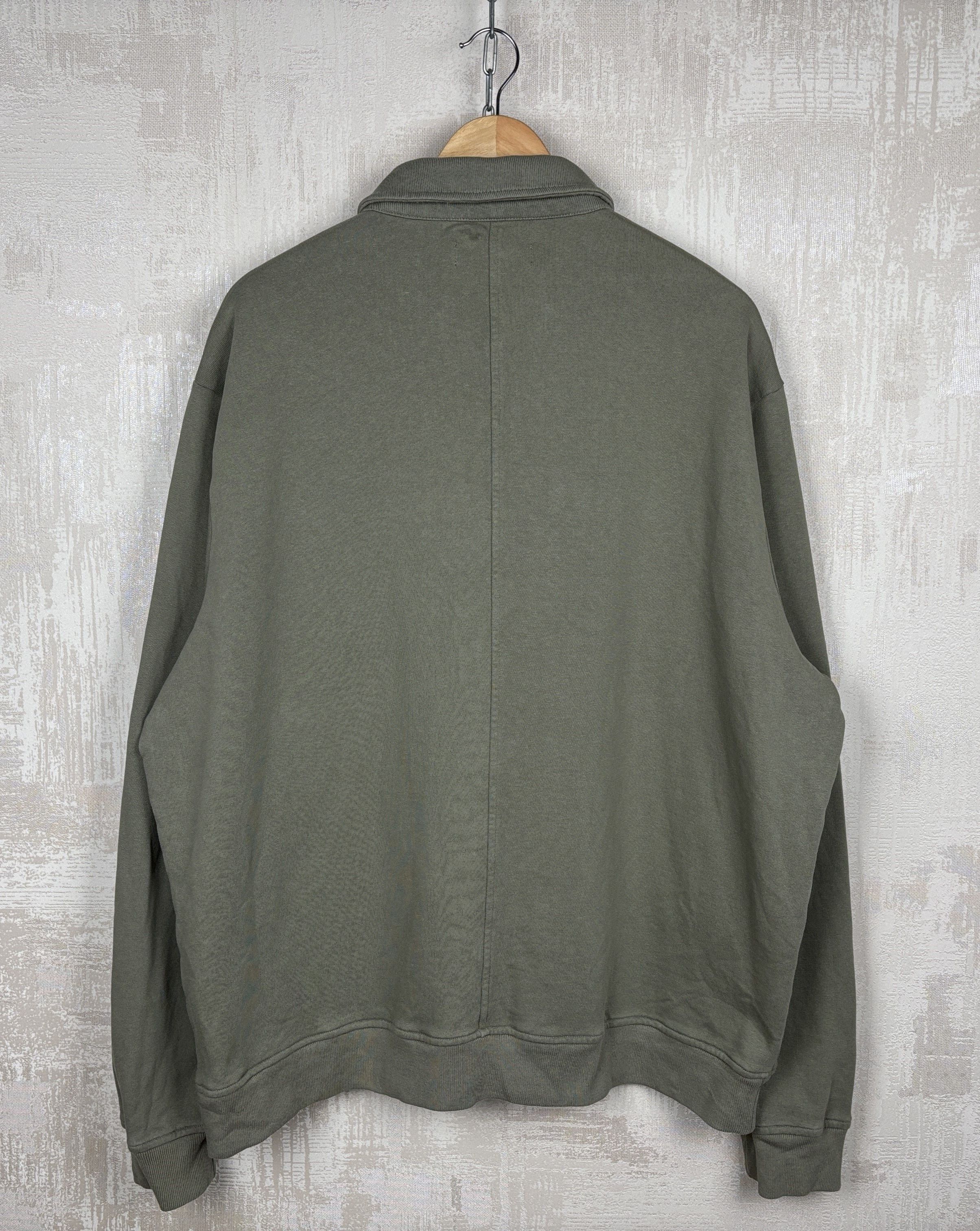 Allsaints AllSaints Jaxon Half Zip Polo Sweatshirt Oversized Size US XL / EU 56 / 4 - 15 Thumbnail