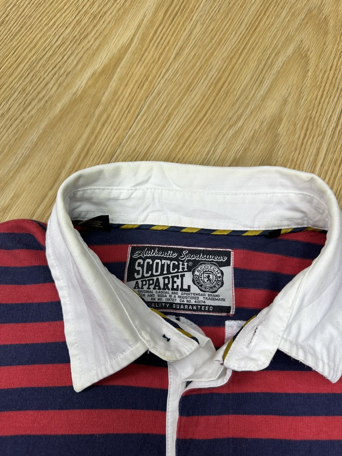 Scotch & Soda Scotch And Soda Rugby Polo Shirt A921 Size US S / EU 44-46 / 1 - 7 Thumbnail