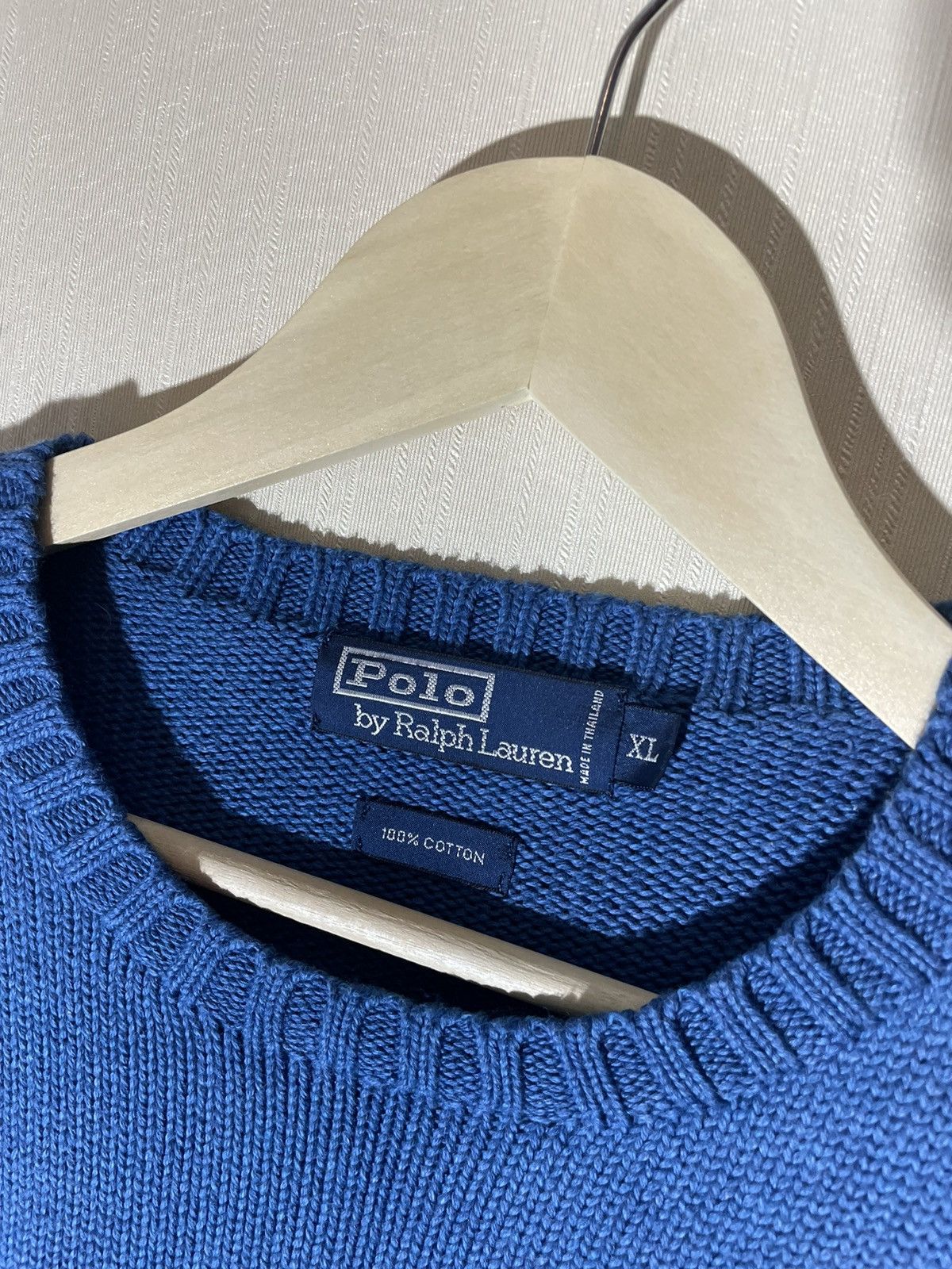 Polo Ralph Lauren × Vintage Polo Ralph Lauren vintage knitwear sweater 90s Size US XL / EU 56 / 4 - 4 Thumbnail