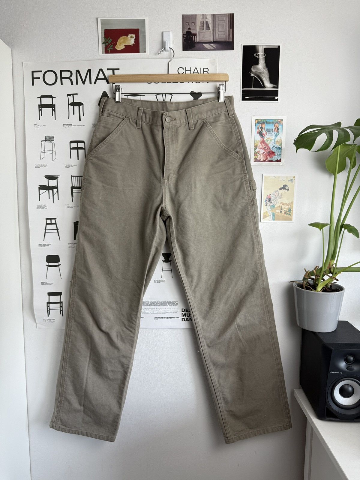Carhartt Vintage 90s Carhartt single knee pants 32x32 streetwear skate Size US 32 / EU 48 - 2 Thumbnail