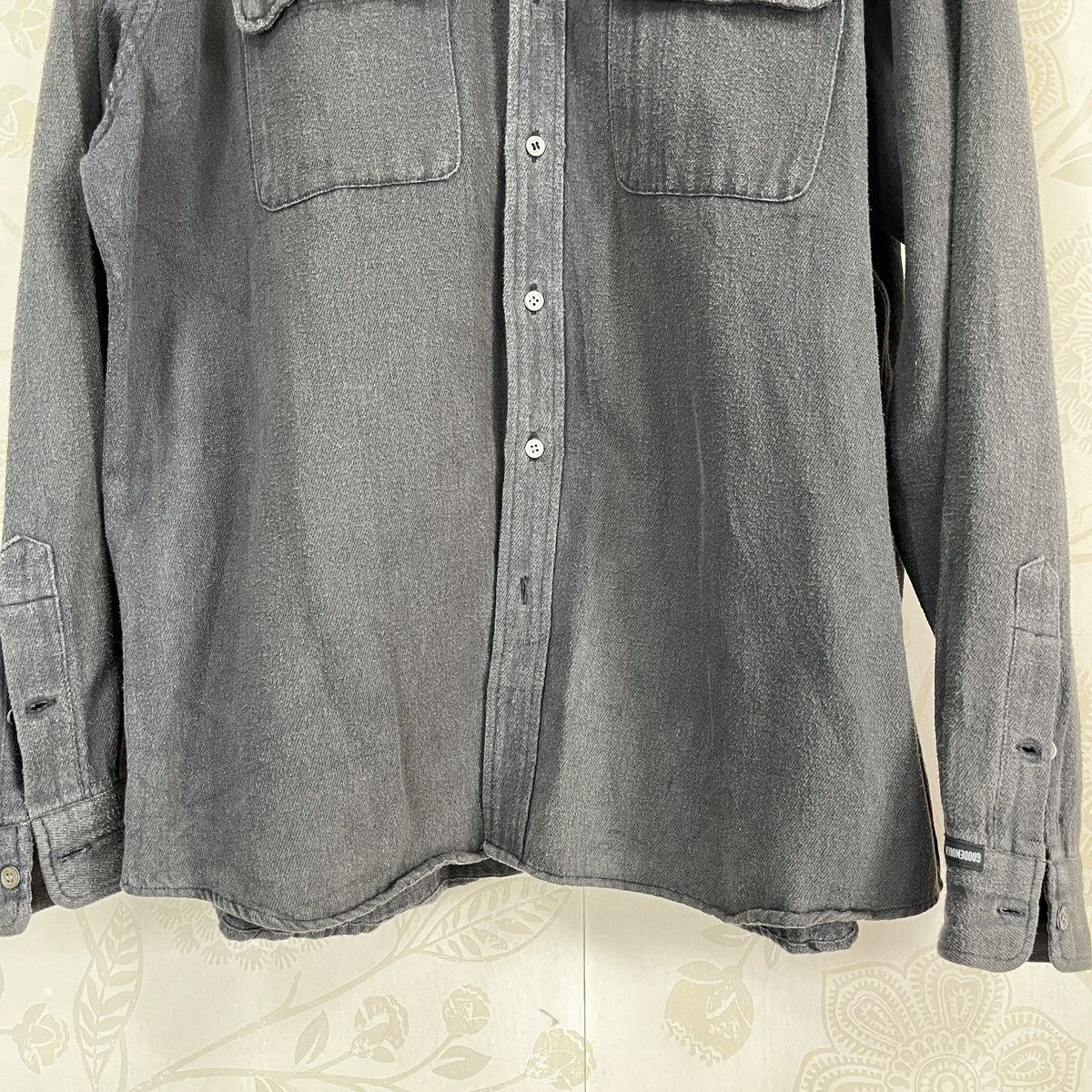 GOODENOUGH × Vintage Vintage Goodenough Faded Black Shirts Size US XL / EU 56 / 4 - 7 Thumbnail