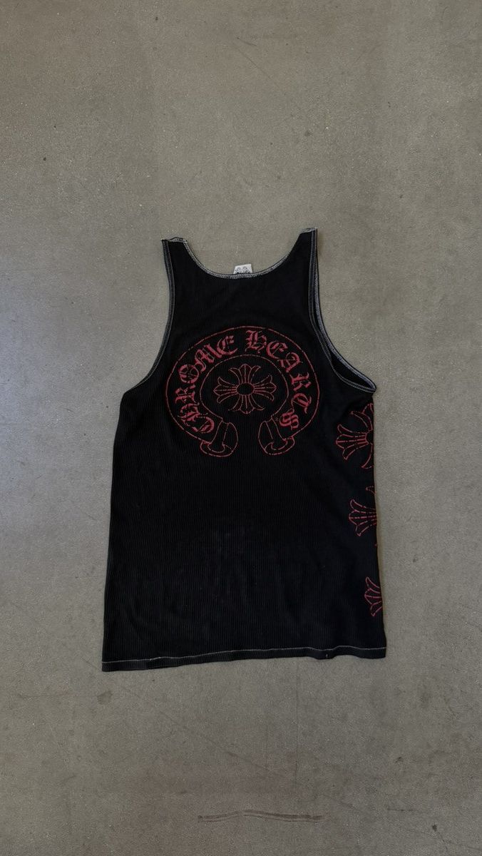 Chrome Hearts VINTAGE! Chrome Hearts Tank Top Size US M / EU 48-50 / 2 - 3 Thumbnail