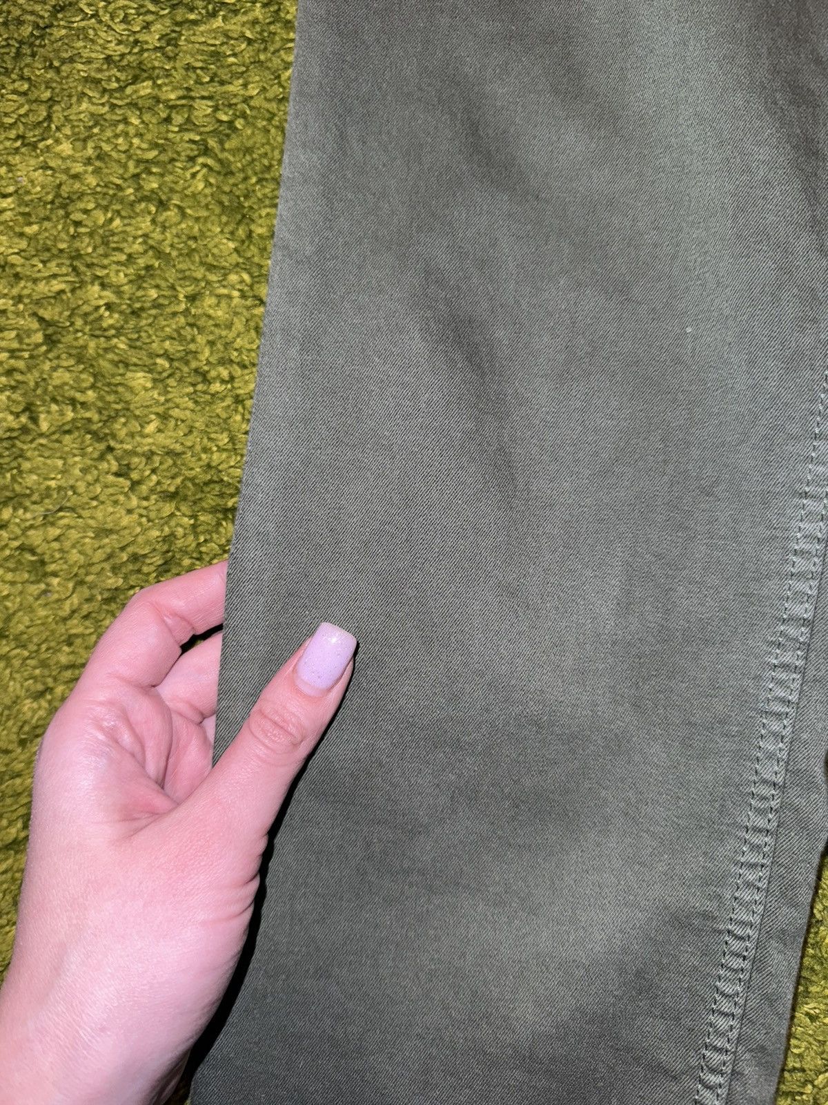 Burberry × Designer Burberry khaki chinos pants Size 27" / US 4 / IT 40 - 3 Thumbnail