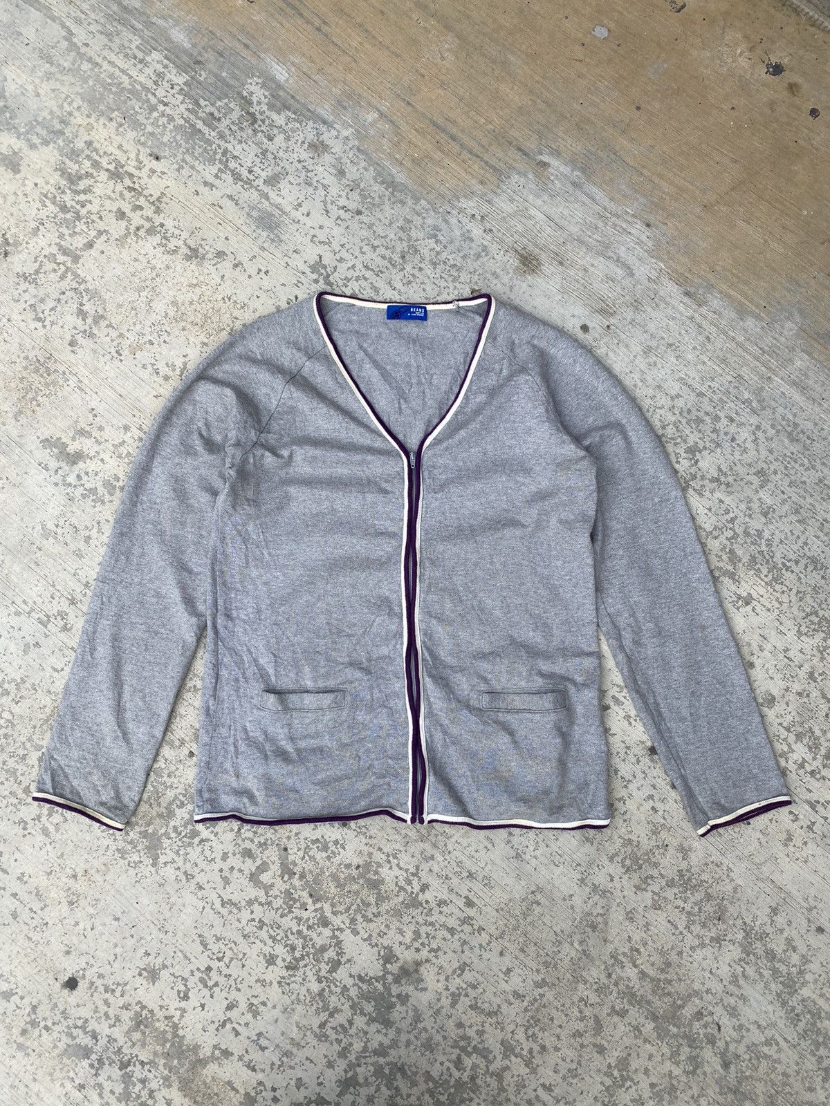 Beams Plus Beams zip up shaggy cardigan Size M / US 6-8 / IT 42-44 - 1 Thumbnail