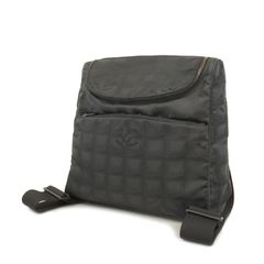 Chanel Chanel Black Lin Backpack Convertible Tote Bag 5cas928