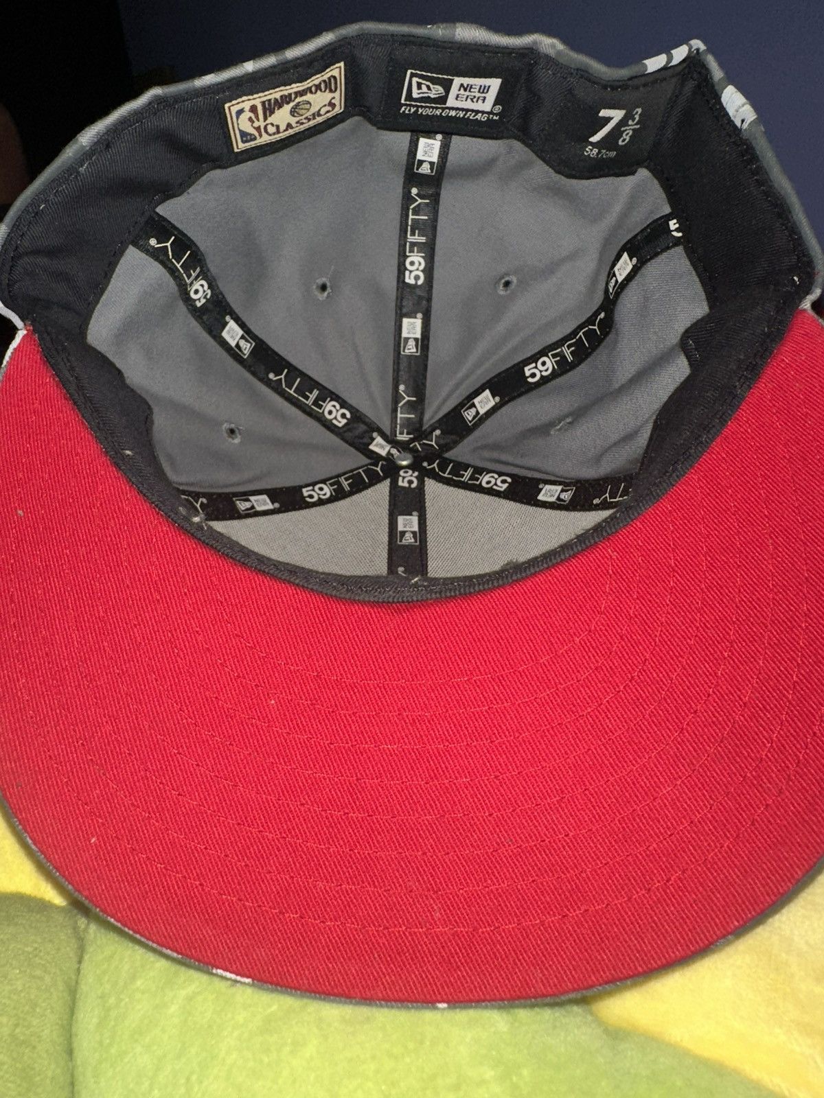 NBA Miami Heat grey winter camo fitted Size ONE SIZE - 4 Thumbnail