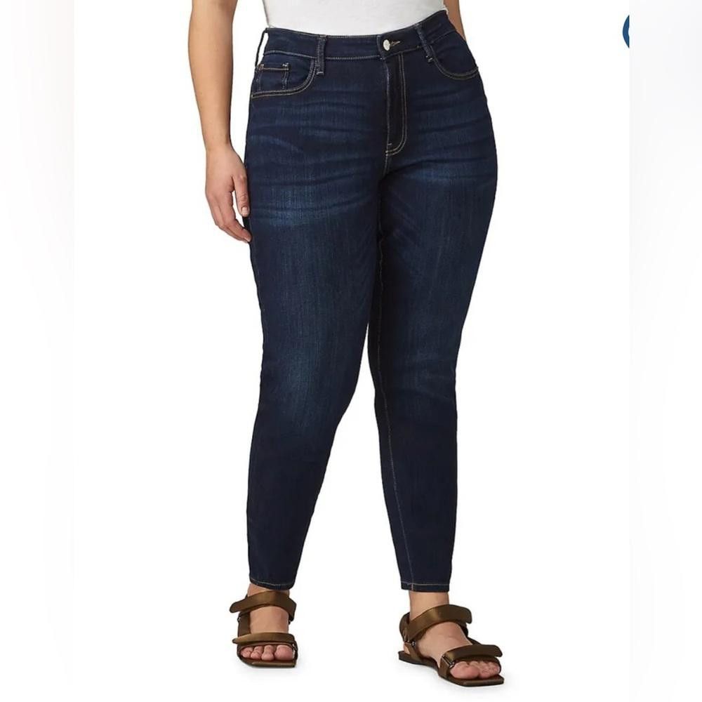 Designer BNWT Warp + Weft JFK Skinny Jeans Size 27 Size 27" / US 4 / IT 40 - 1 Thumbnail